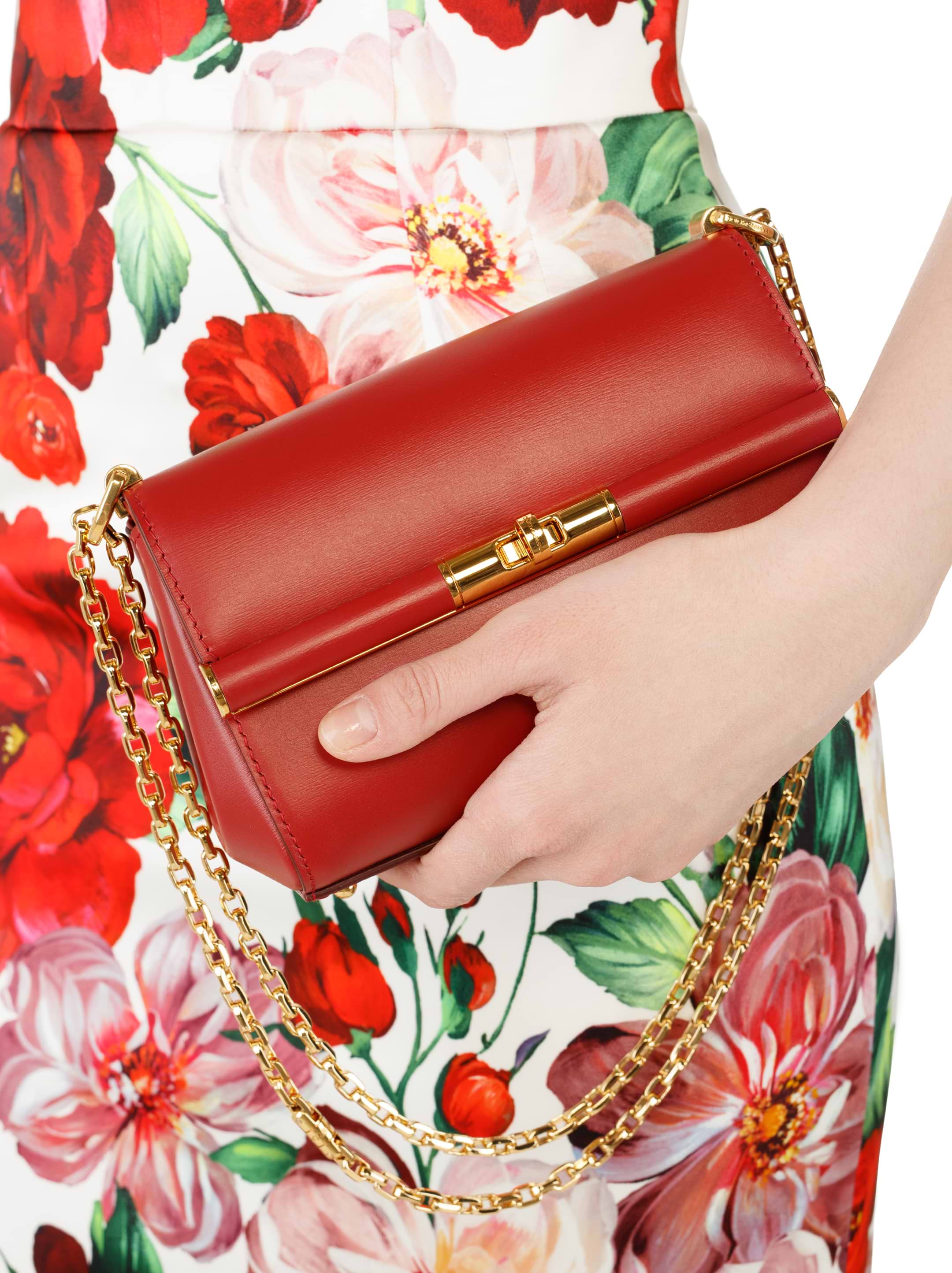 【関税・送料込み】DOLCE & GABBANA マレーネミニレザー バッグ Mini Marlene City bag in Black for Women | Dolce&Gabbana® US