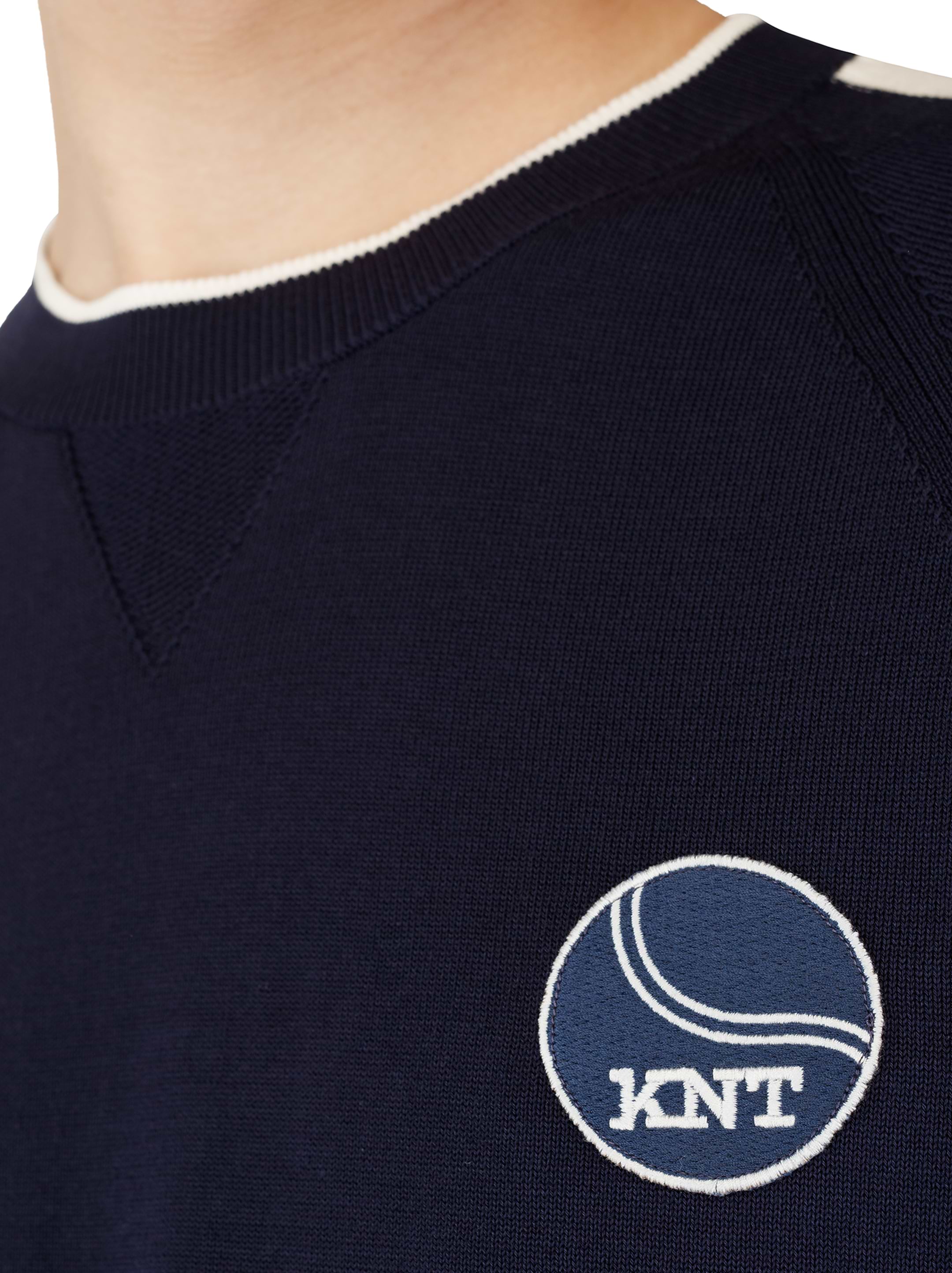 Logo cotton t-shirt Kiton for men - buy in the official