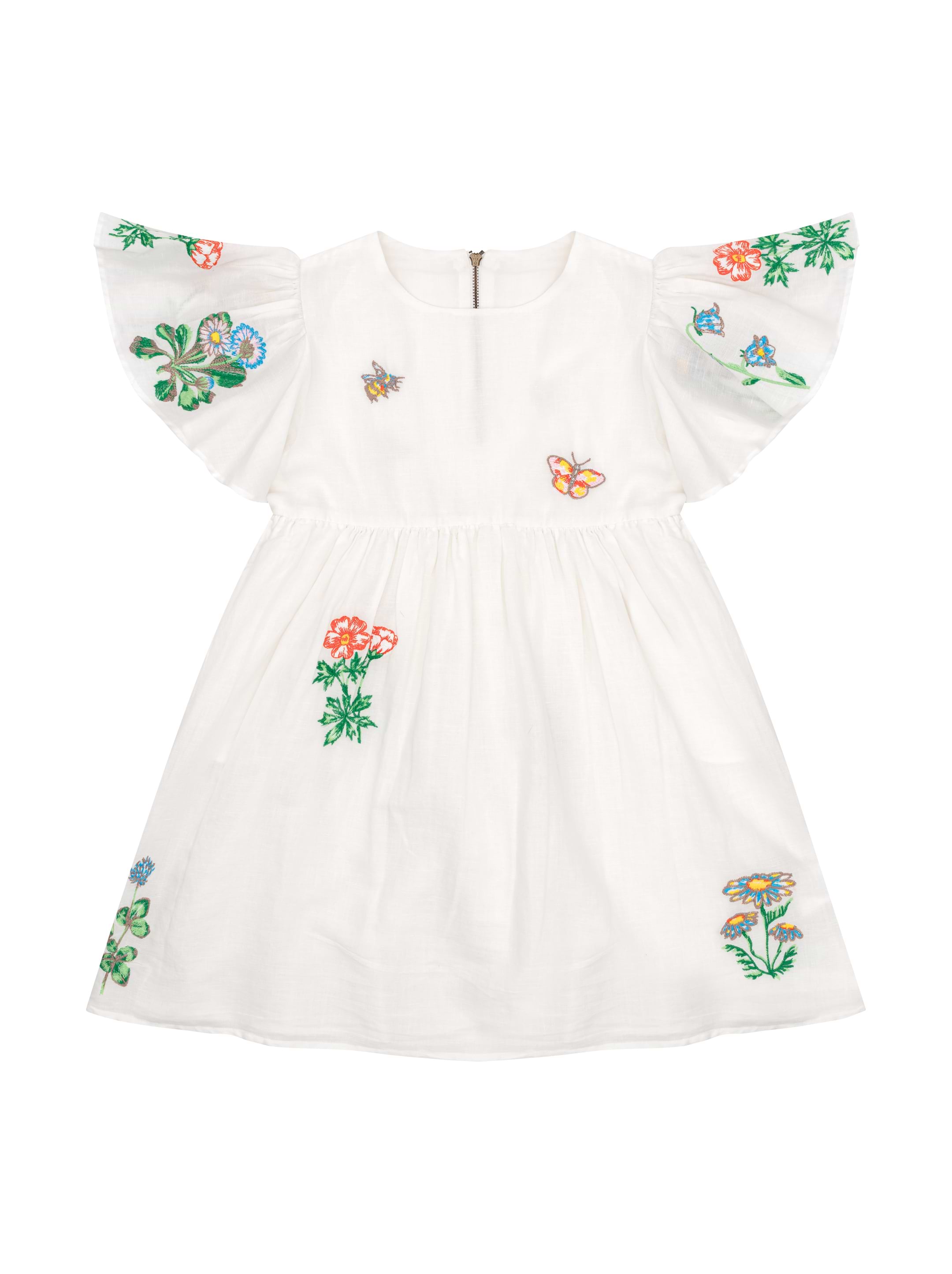 【希少】stina スティナ kids P embroidery white Stina Baby Girls Tights/Stockings / Kids Tights / 3 Months
