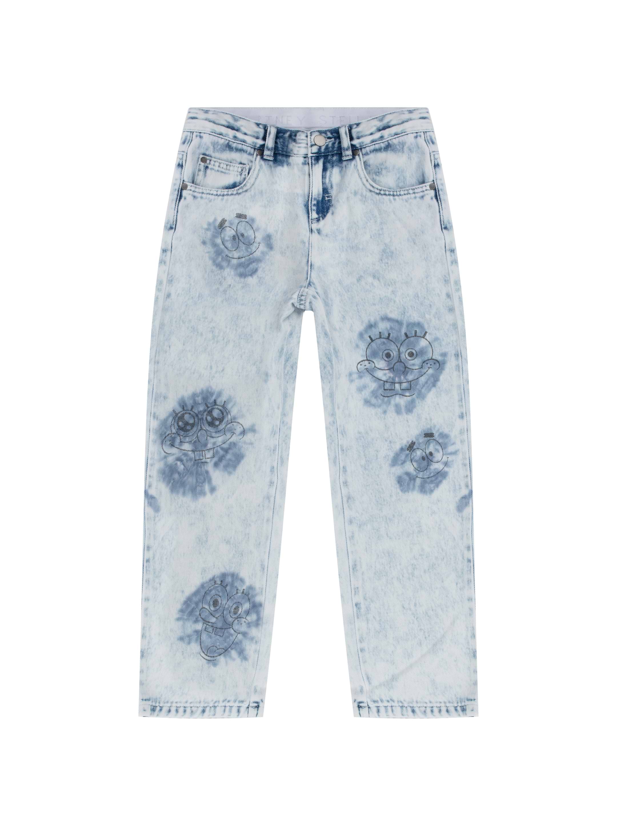 Stella McCartney kids' Printed straight jeans - buy for