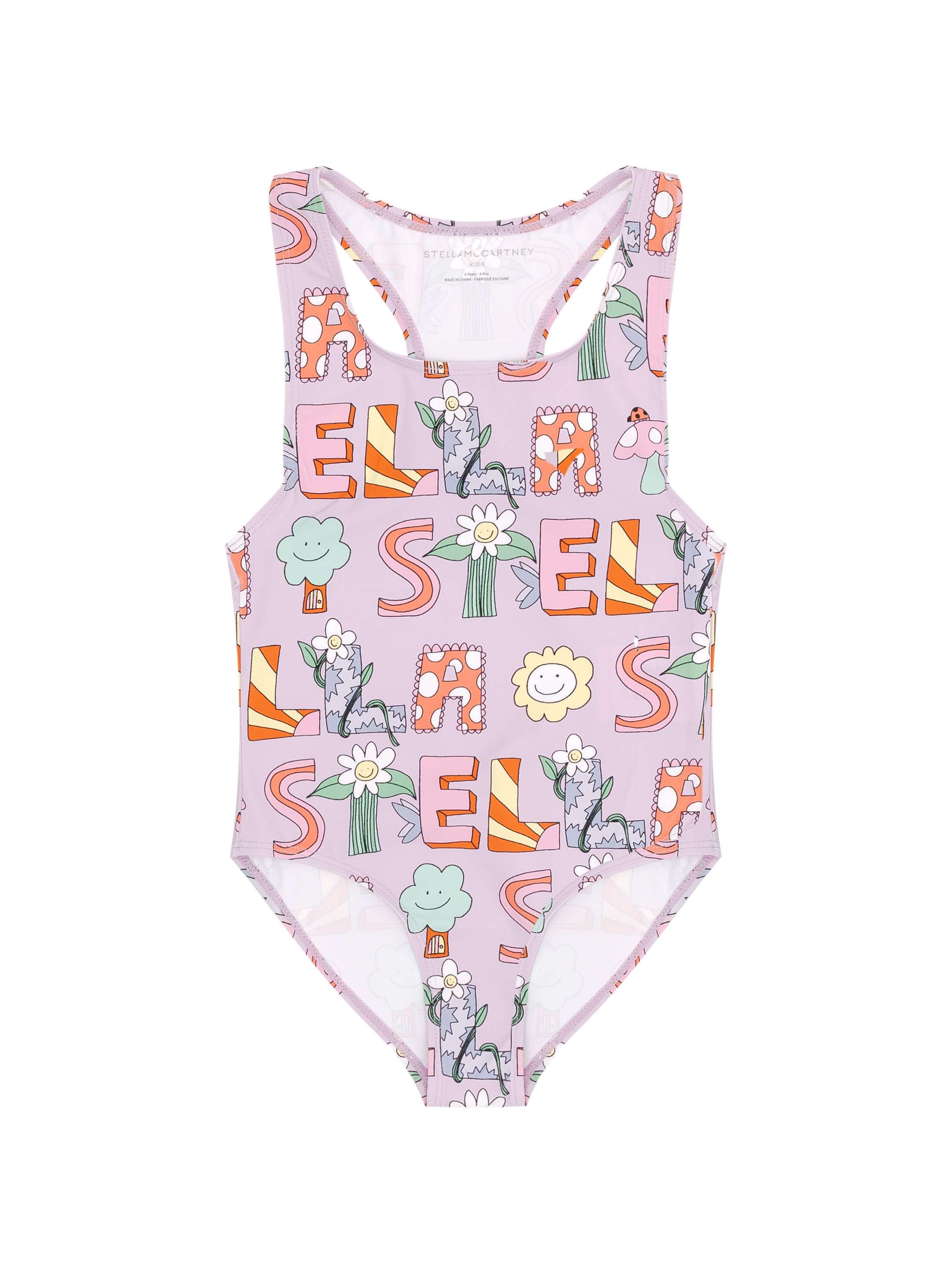 Stella McCartney kids' Printed one-piece swimsuit - buy for