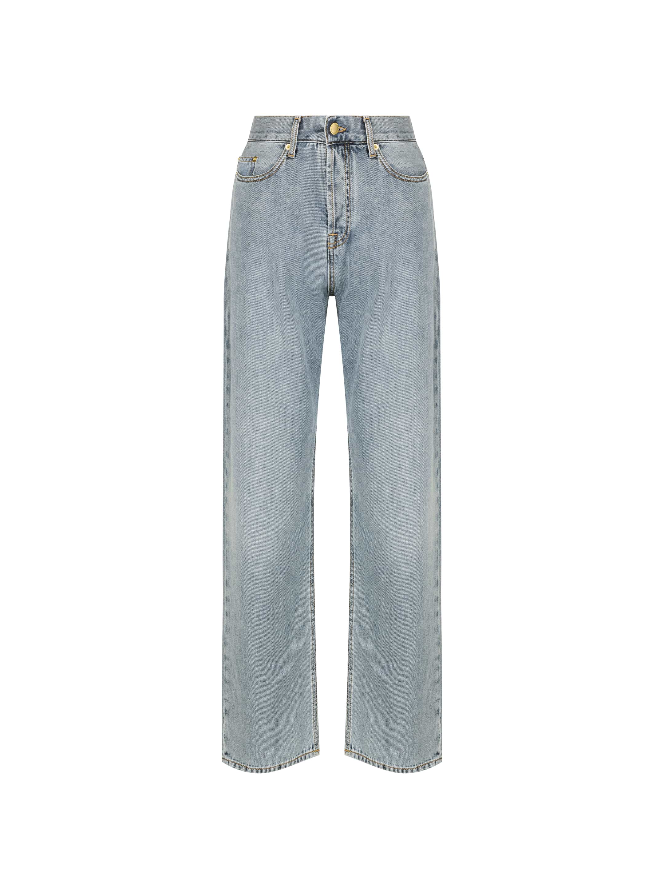 Logo straight jeans DARKPARK for women - buy in the official