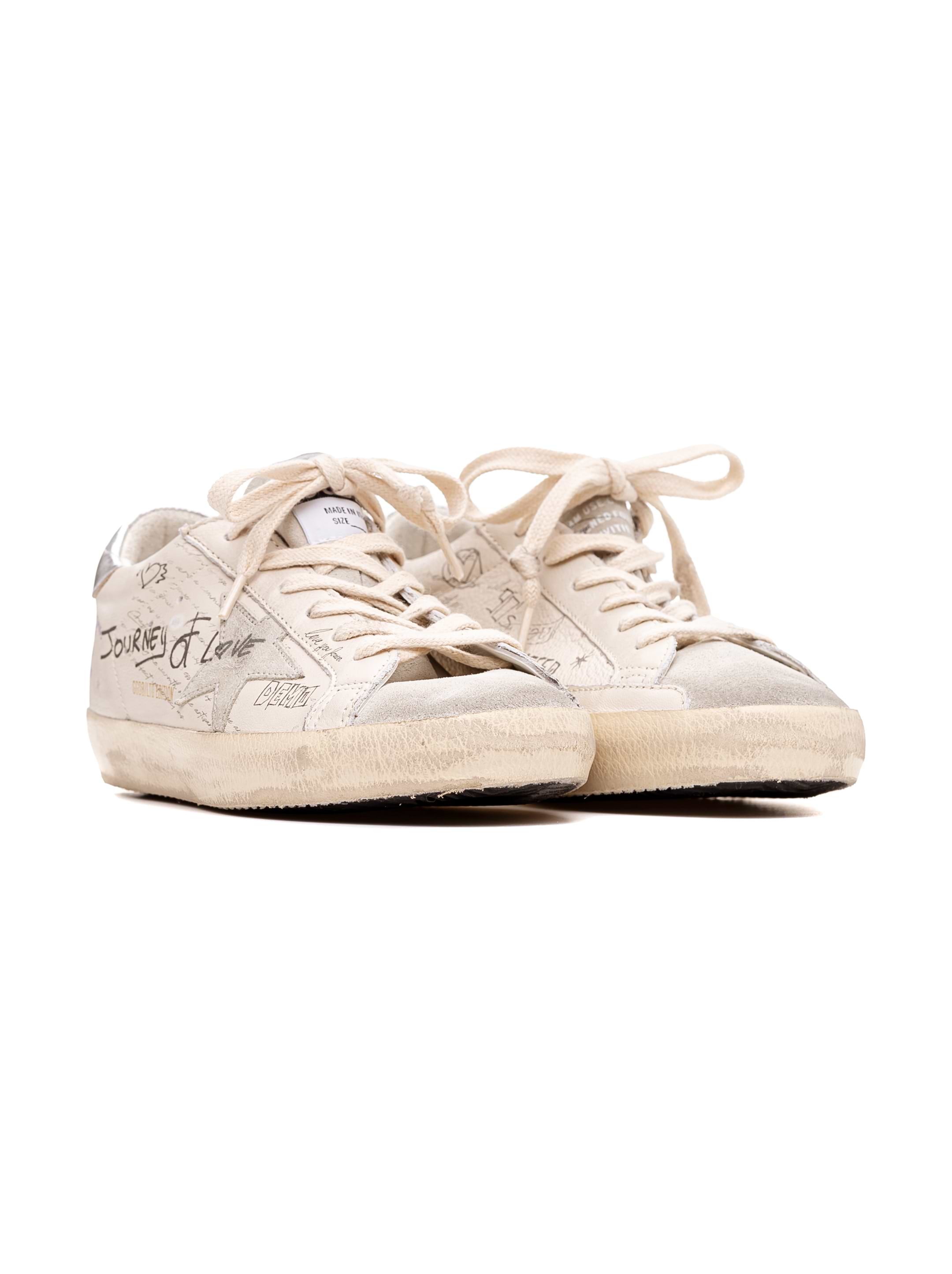 Кожаные кеды Super-Star Golden Goose для женщин - купить в