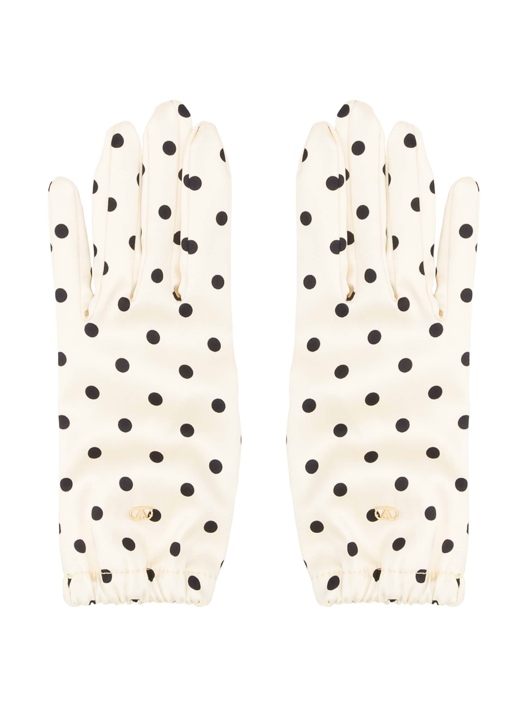 【関税＆送料込み】Valentino Garavani Gloves 関税&送料込】Valentino Garavani Black Mesh Gloves (VALENTINO