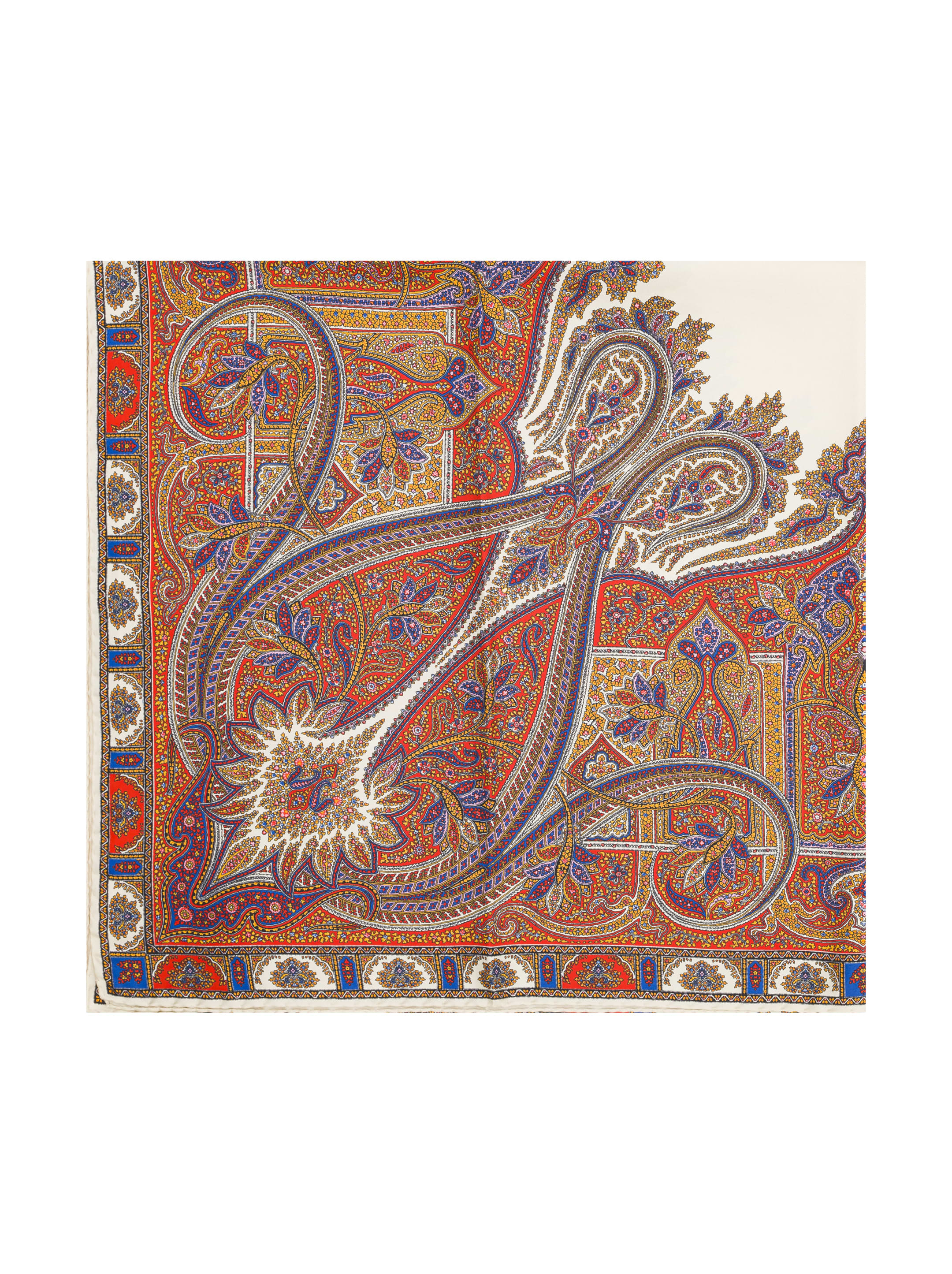 【関税&送料込】Saint Laurent Cassandre Silk Foulard Saint Laurent - Cassandre silk twill scarf Saint Laurent