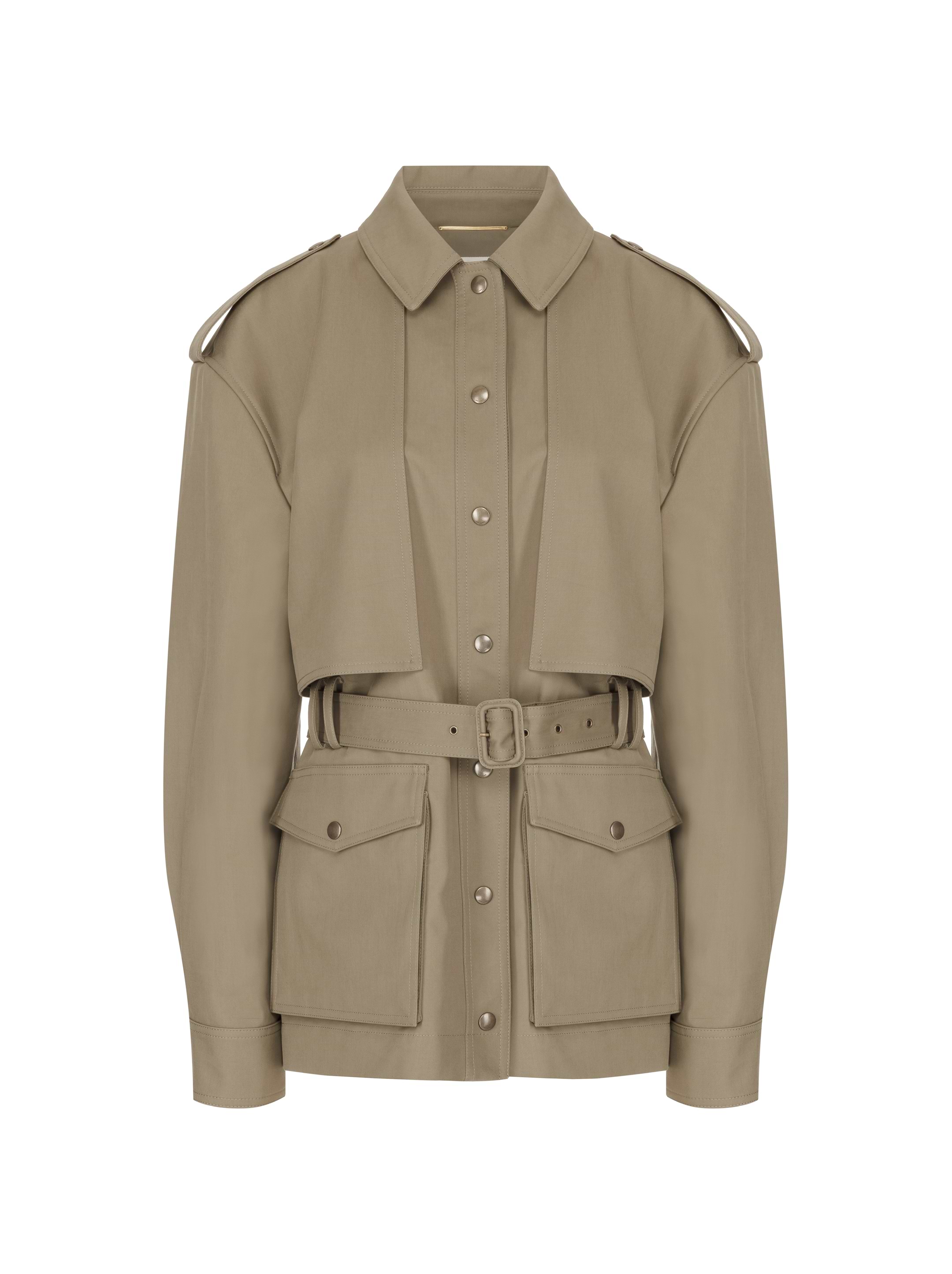 Saint Laurent women's Cotton trench coat - buy for 1708000