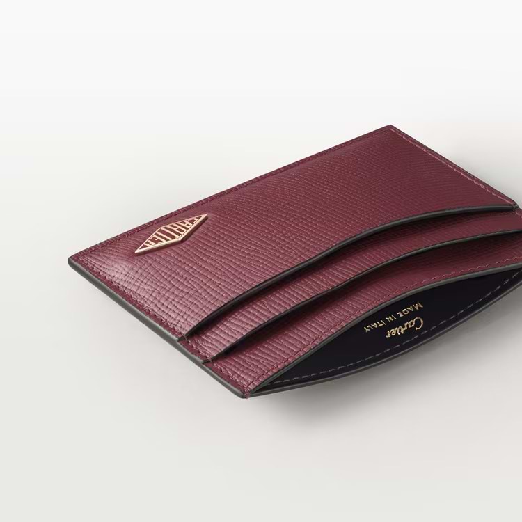 【Cartier】Cartier card holder CRL3001547 - 4 credit card holder, Must de Cartier - Peacock