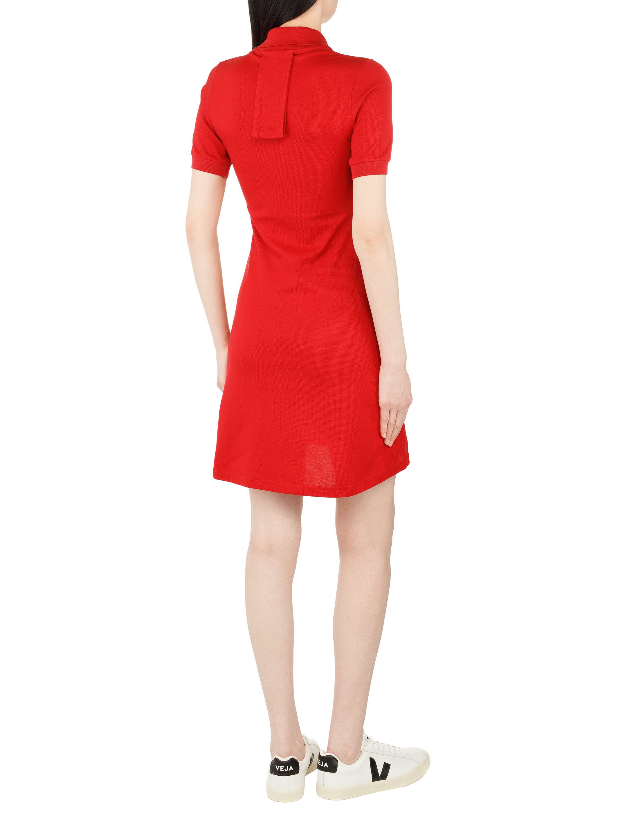 Courreges women's Polo dress with logo - buy for 134400 KZT