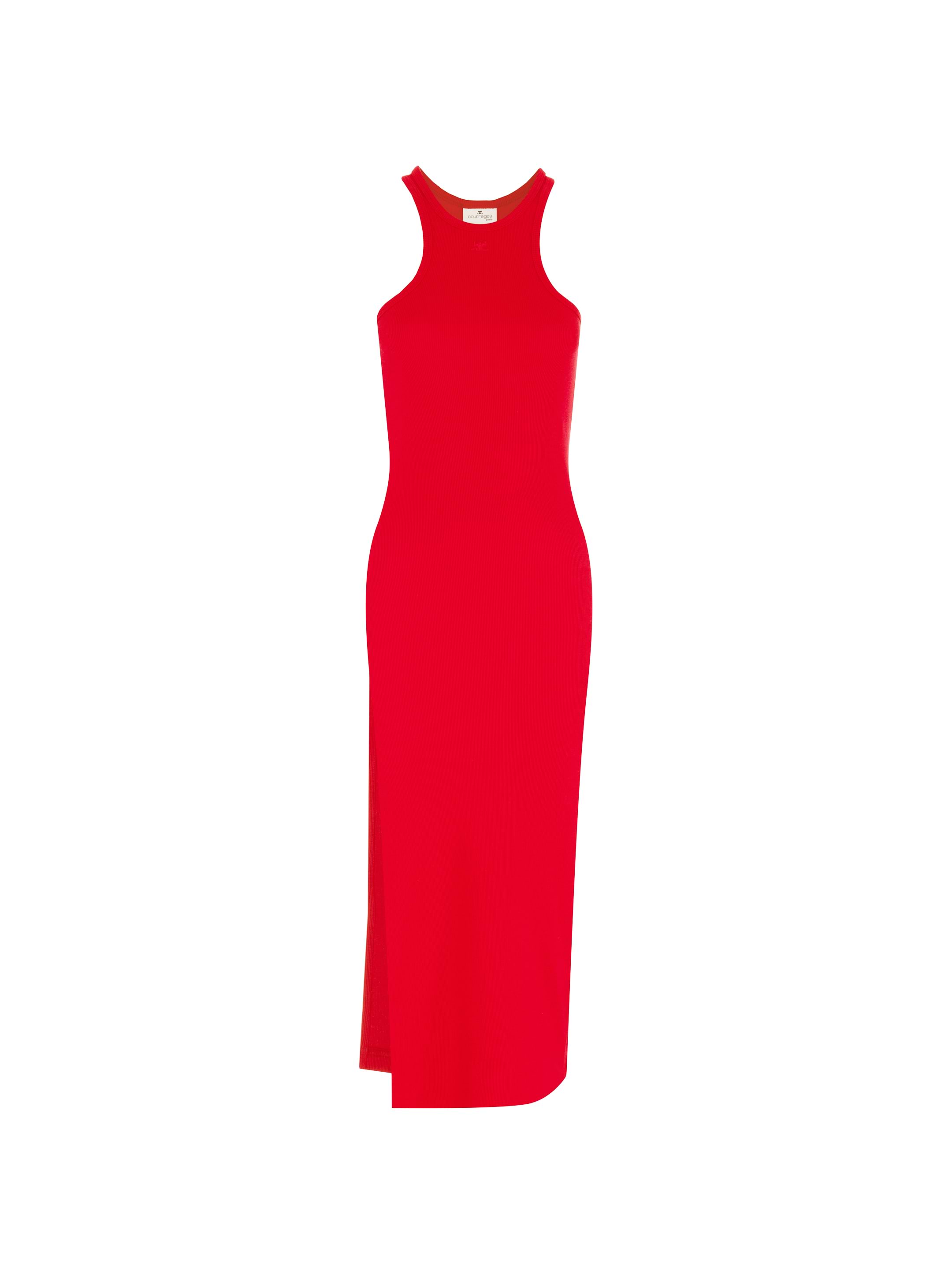 Courreges women's Cotton dress with logo - buy for 125850