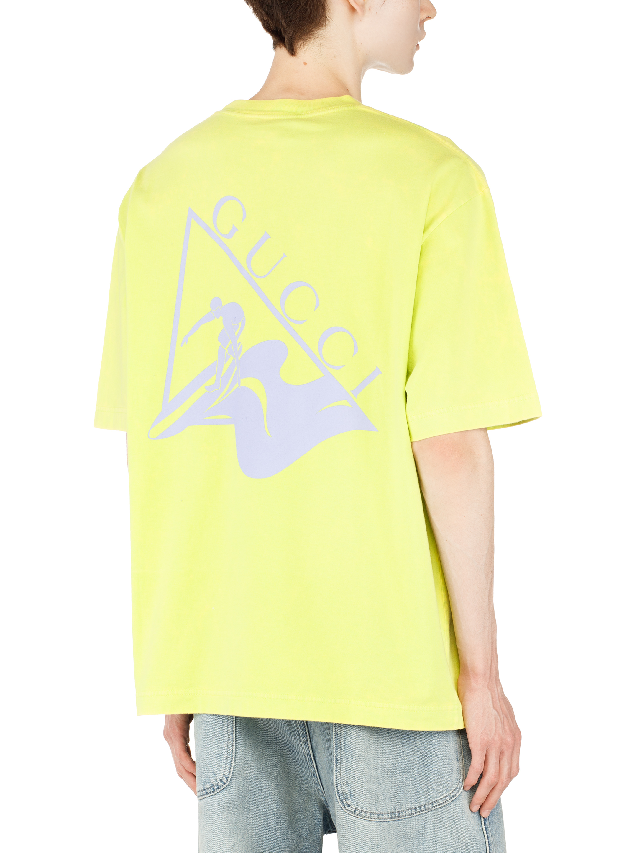 Gucci men's Printed cotton t-shirt - buy for 353400 KZT in