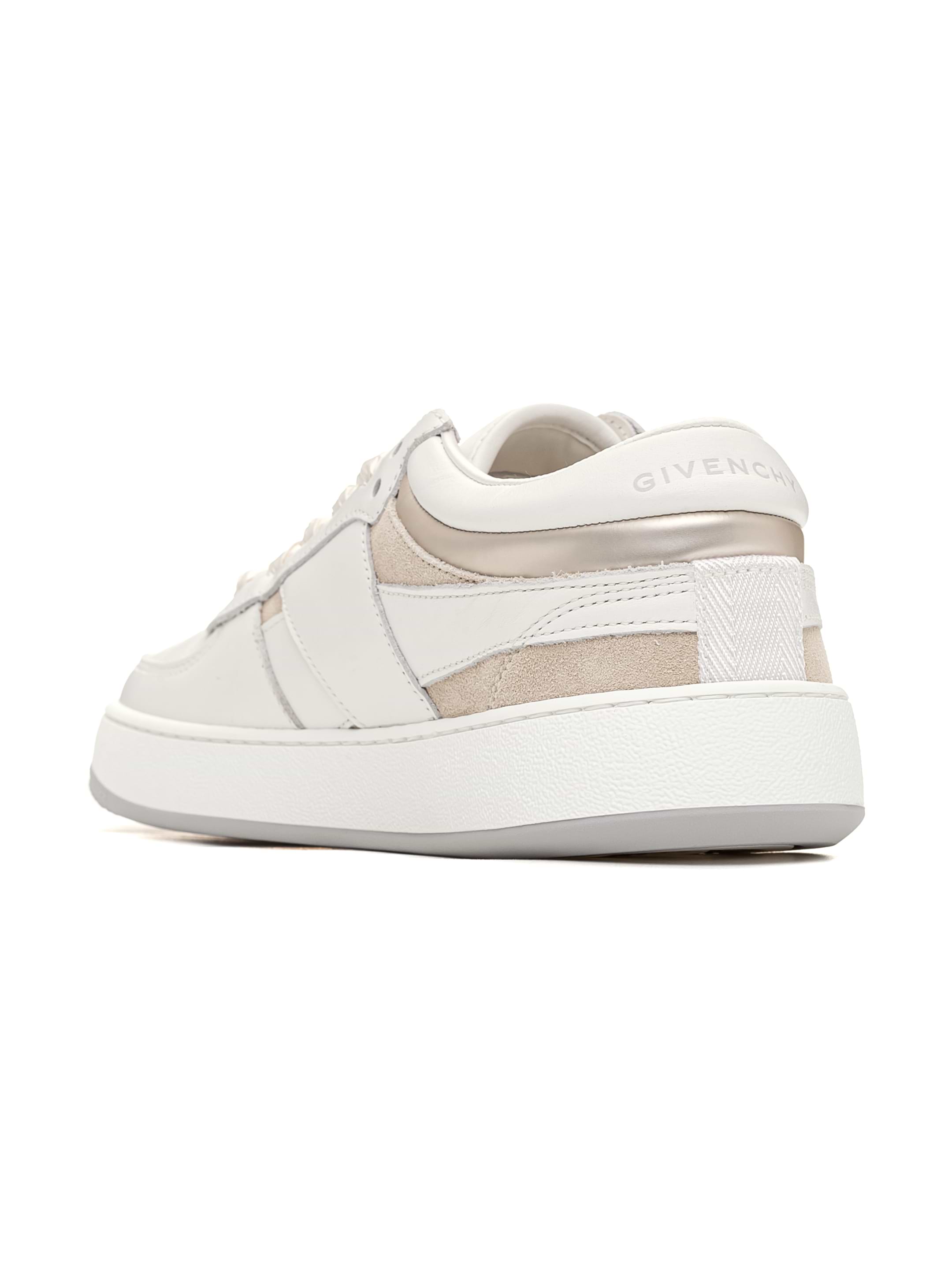 【Givenchy】LOW TOP SNEAKERS◆BE004CE2BX G Move sneakers in mixed leathers in - white/beige | Givenchy US