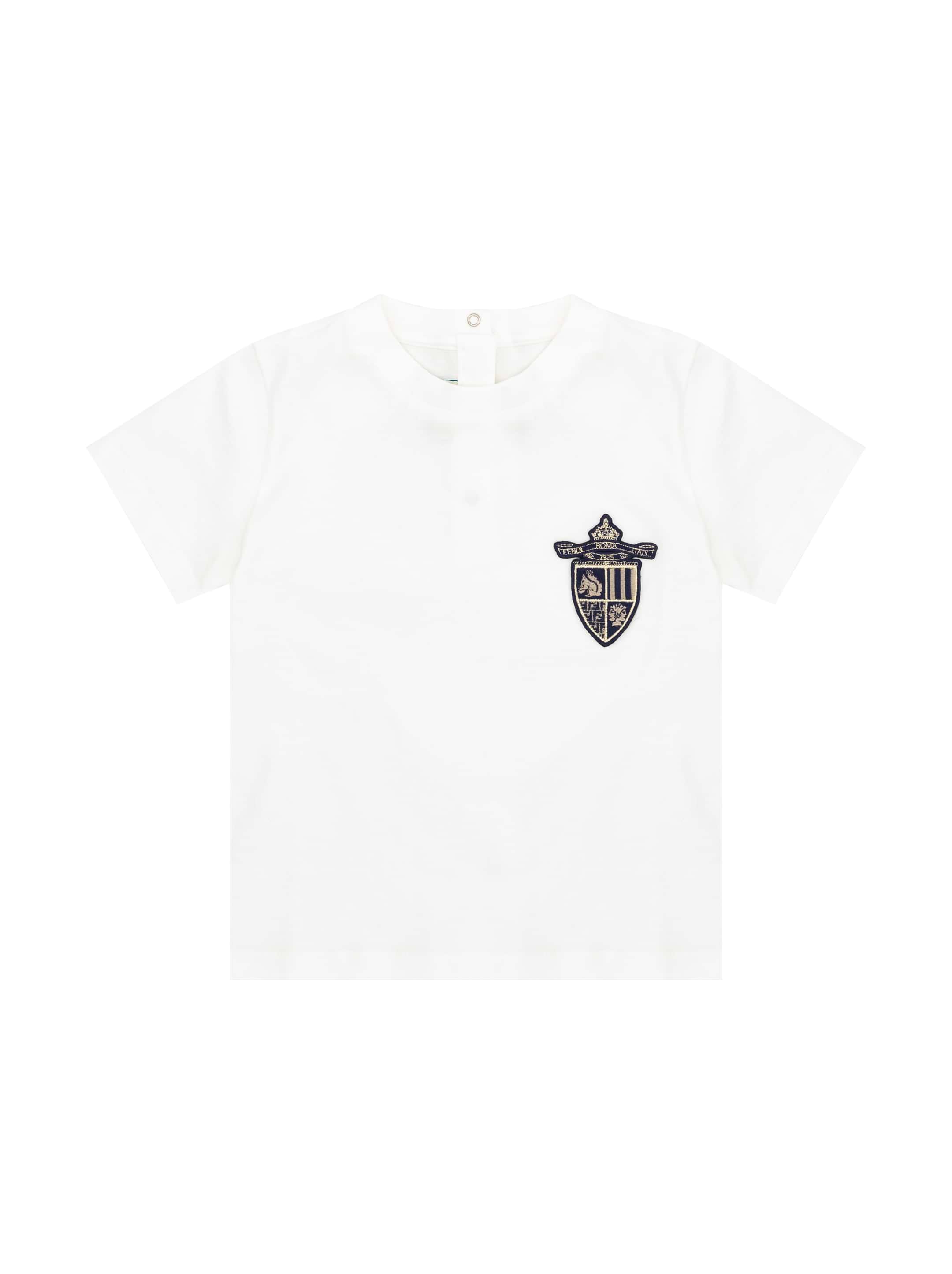 Fendi Logo cotton t-shirt for newborns - buy for 124450 KZT
