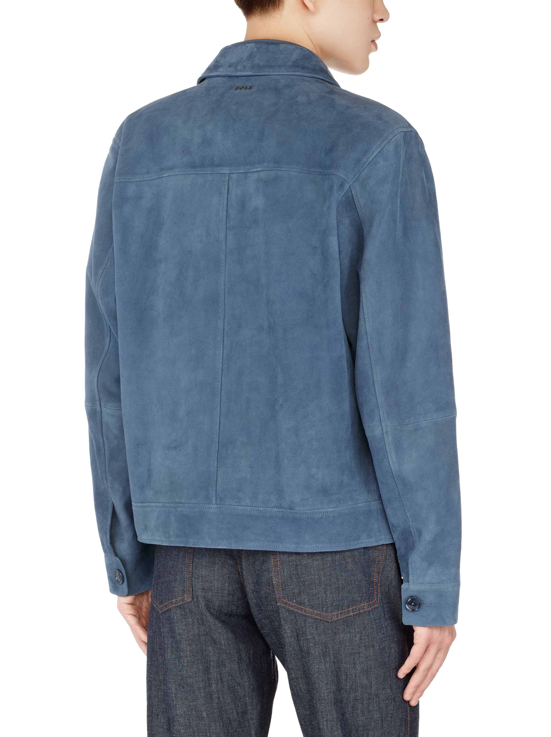 BOSS men's Logo suede jacket - buy for 250200 KZT in the