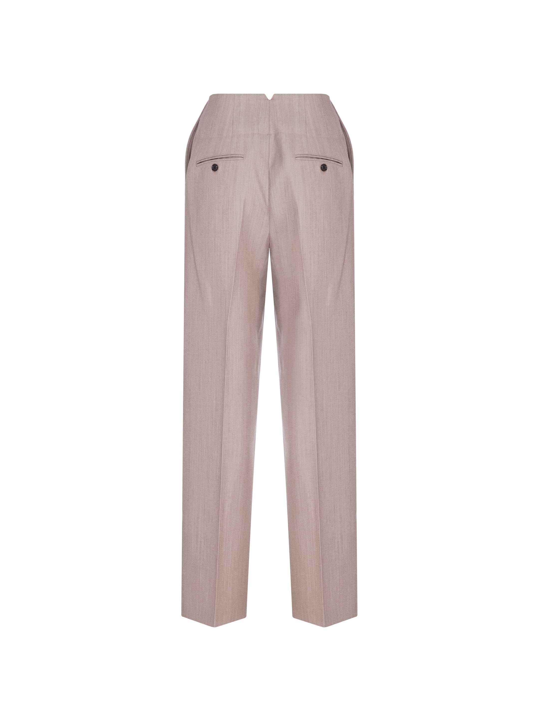 パンツ Ami Relaxed Fit Wide Leg Trousers High Waisted Relaxed Fit Wide Leg Dress Pants – COMMENSE