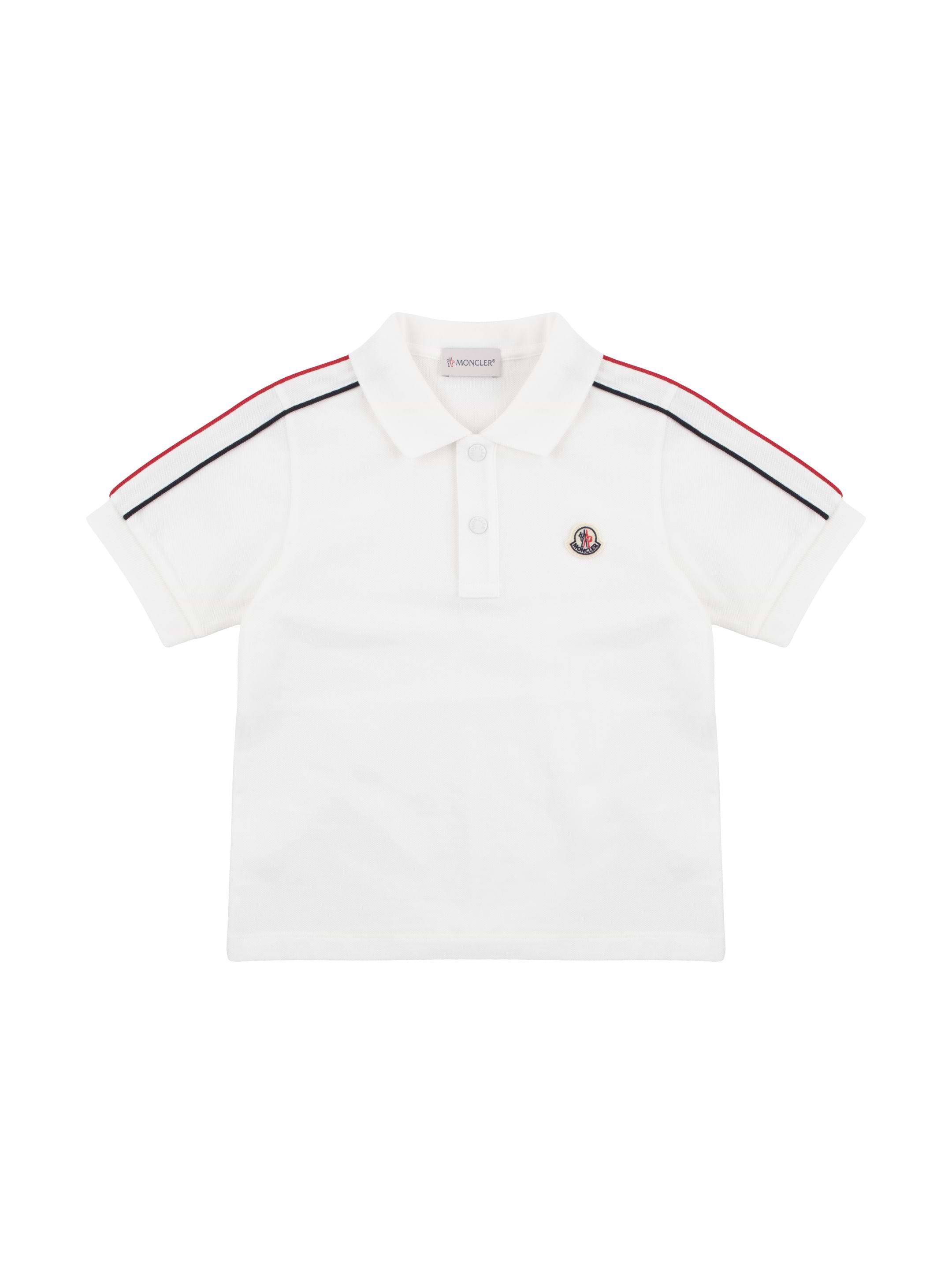 トップス MONCLER  POLO RalphLauren set  kids Moncler Enfant Boys Logo Polo Shirt in Black | Childsplay