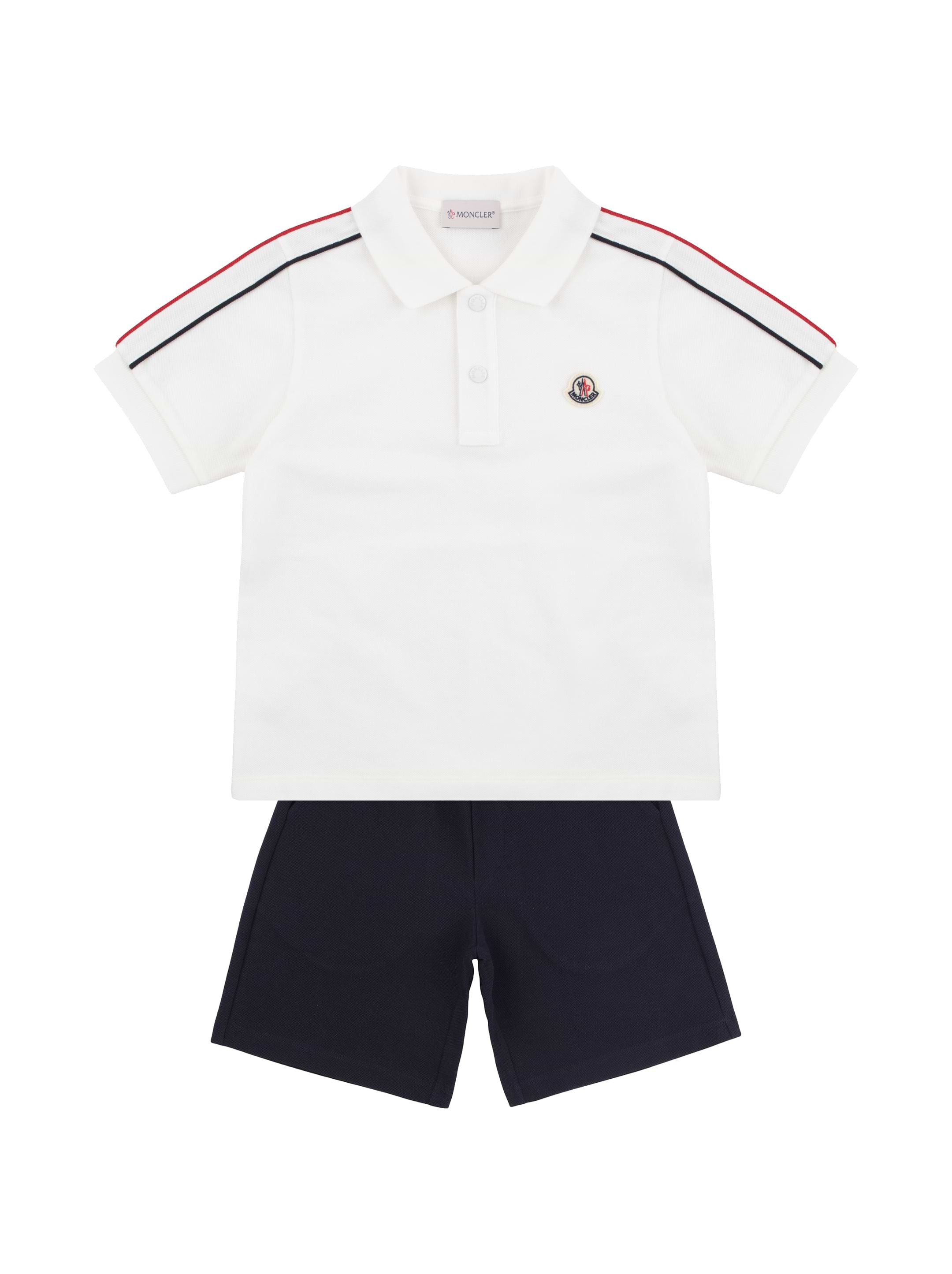 トップス MONCLER  POLO RalphLauren set  kids Moncler Kids Enfant Boys Navy Polo