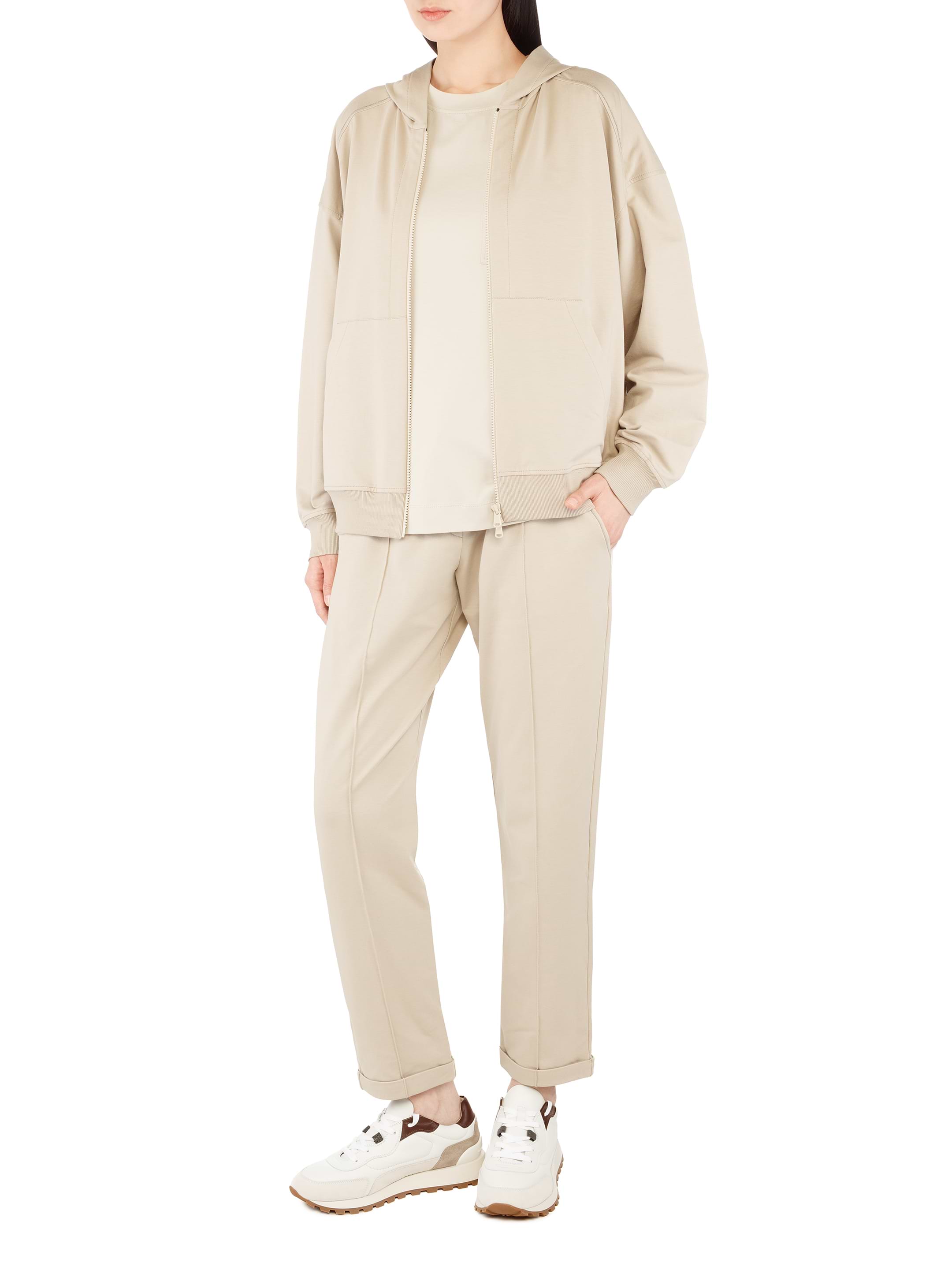 Brunello Cucinelli women's Sport pants with monil chain