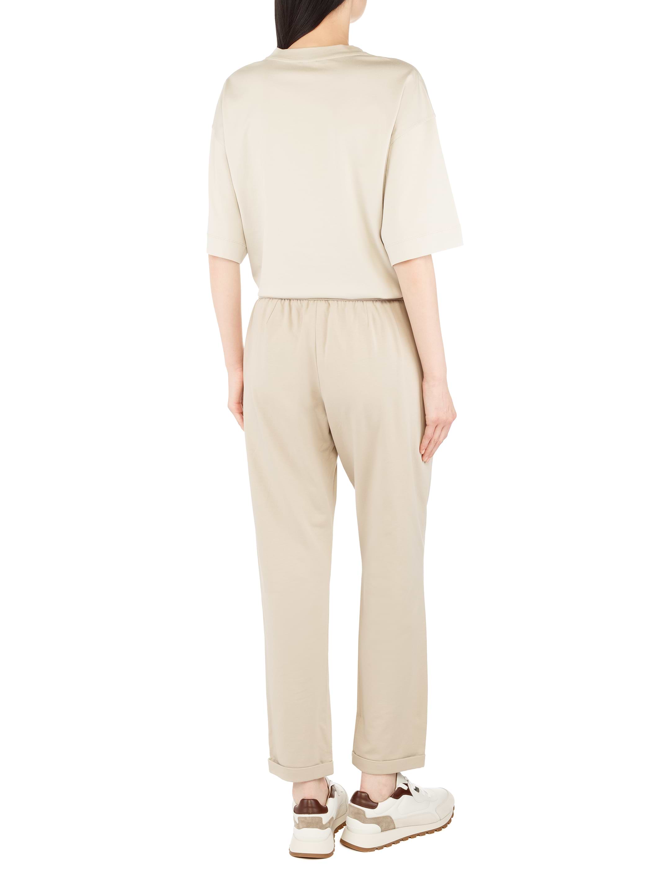 【関税＆送料込み】Brunello Cucinelli Beige Pants With Moni Brunello Cucinelli women's Sport pants with monil chain