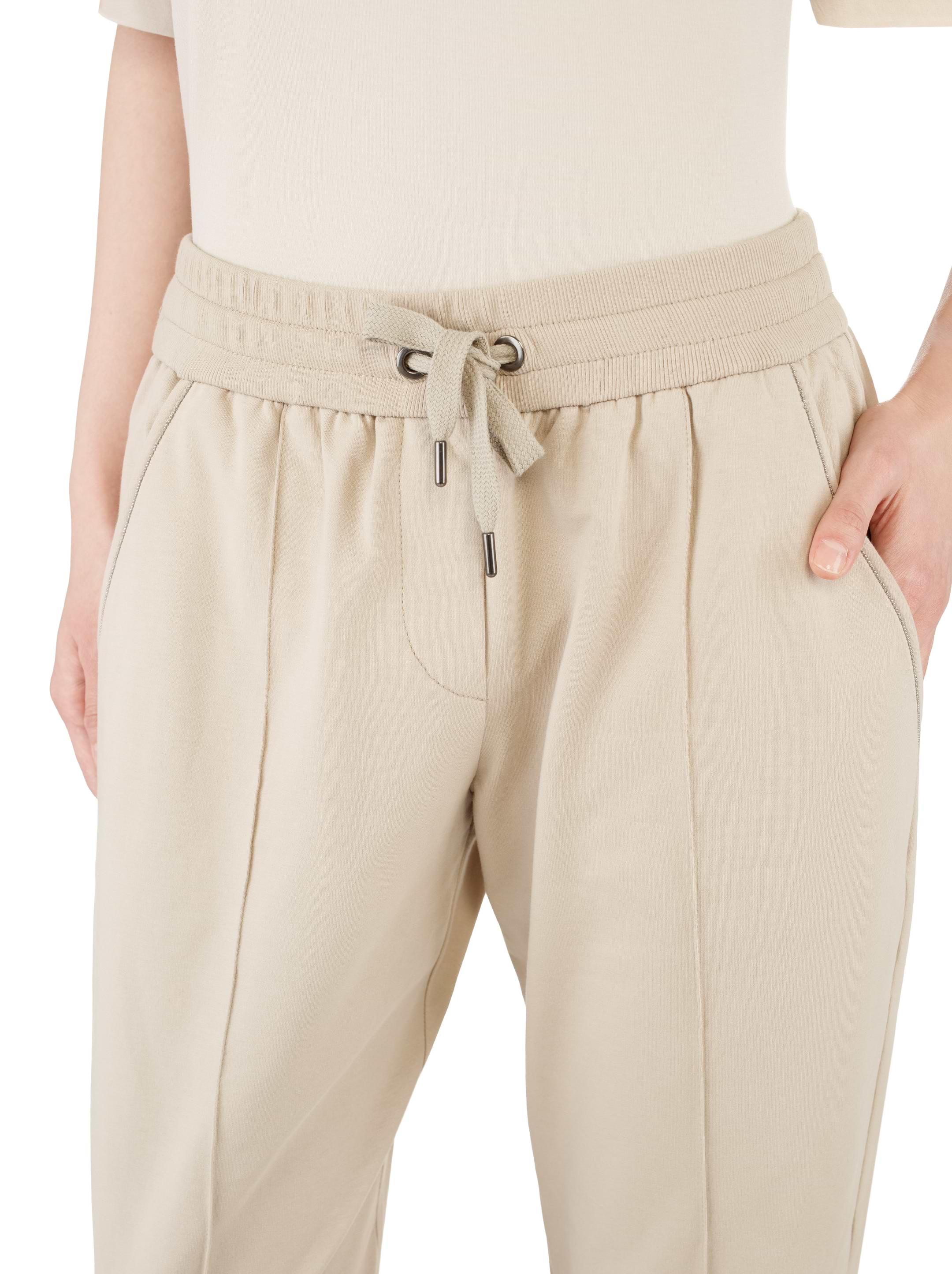 パンツ BRUNELLO CUCINELLI SS25 Trousers (M0H93P8907 C2874) BRUNELLO CUCINELLI Striped pleated wool-blend wide-leg pants