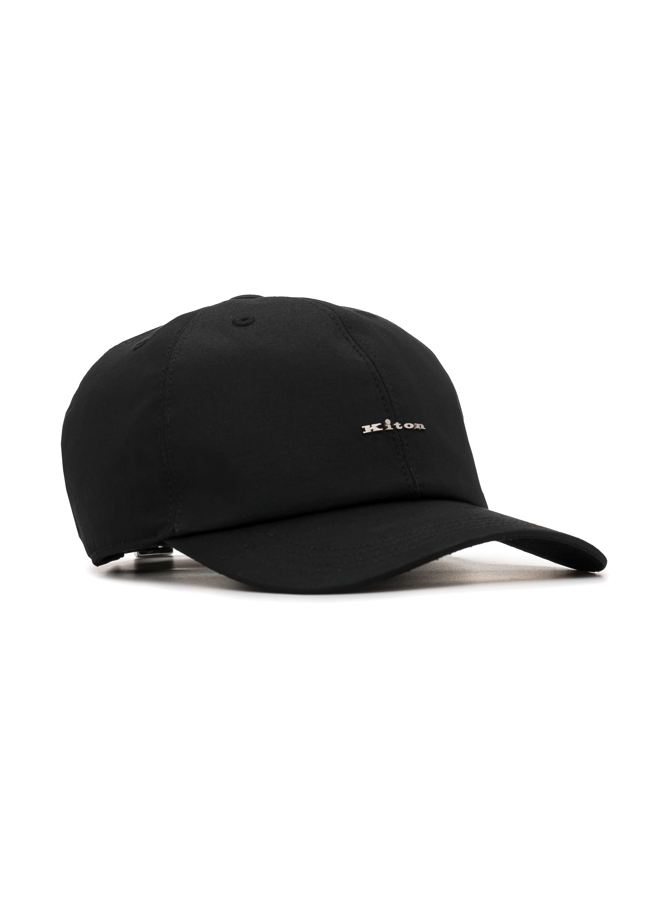 キャップ KITON 25SS Black Logo Baseball Cap UCAPP78K0745F03 004 키톤(Kiton) | 키톤 25SS 블랙 로고 베이스볼 캡