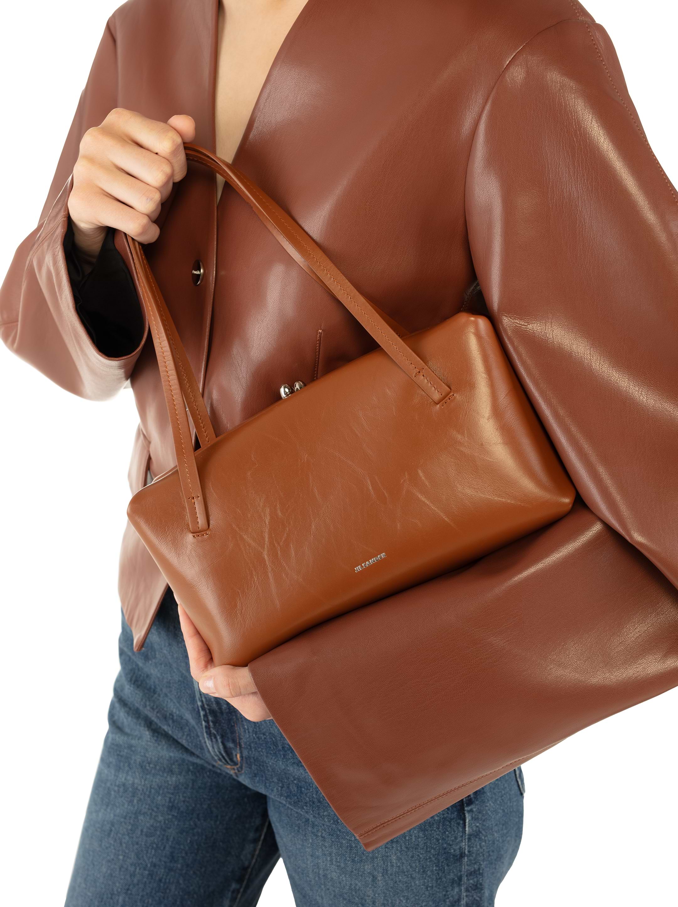 バッグ JIL SANDER MulchPocket Leather Toto Bag インポートセレクト
