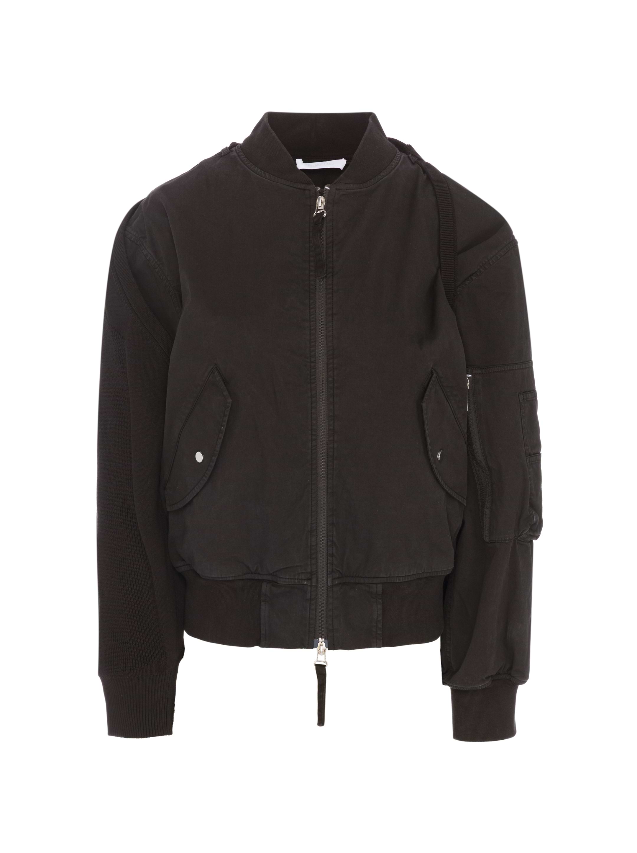 Helmut Lang women's Logo cotton bomber jacket - buy for