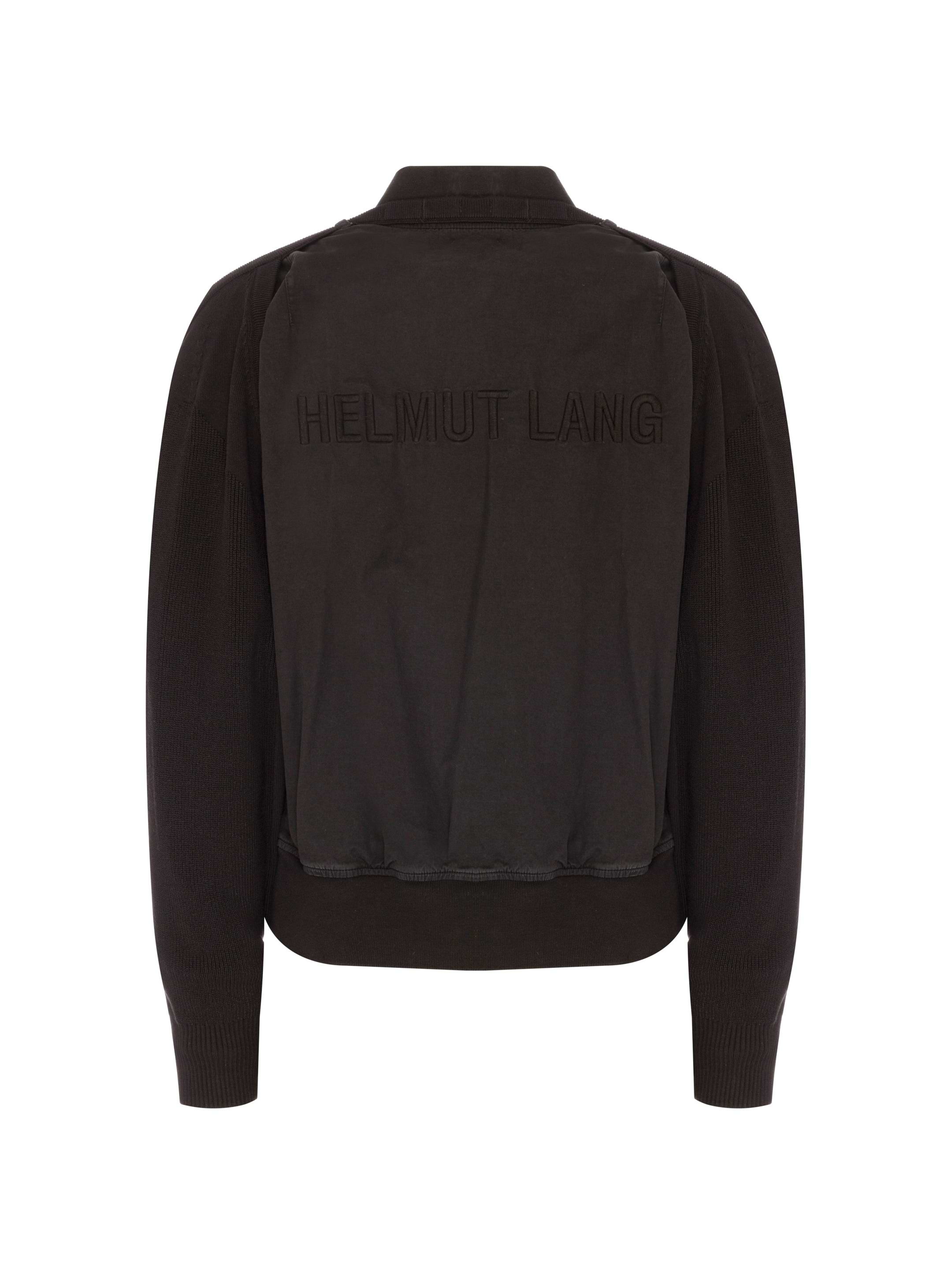 ジャケット HELMUT LANG FW23 JACKET WITH LOGO (N06HW103_WNM) HELMUT LANG FW23 JACKET WITH LOGO (N06HW103_WNM) (HELMUT