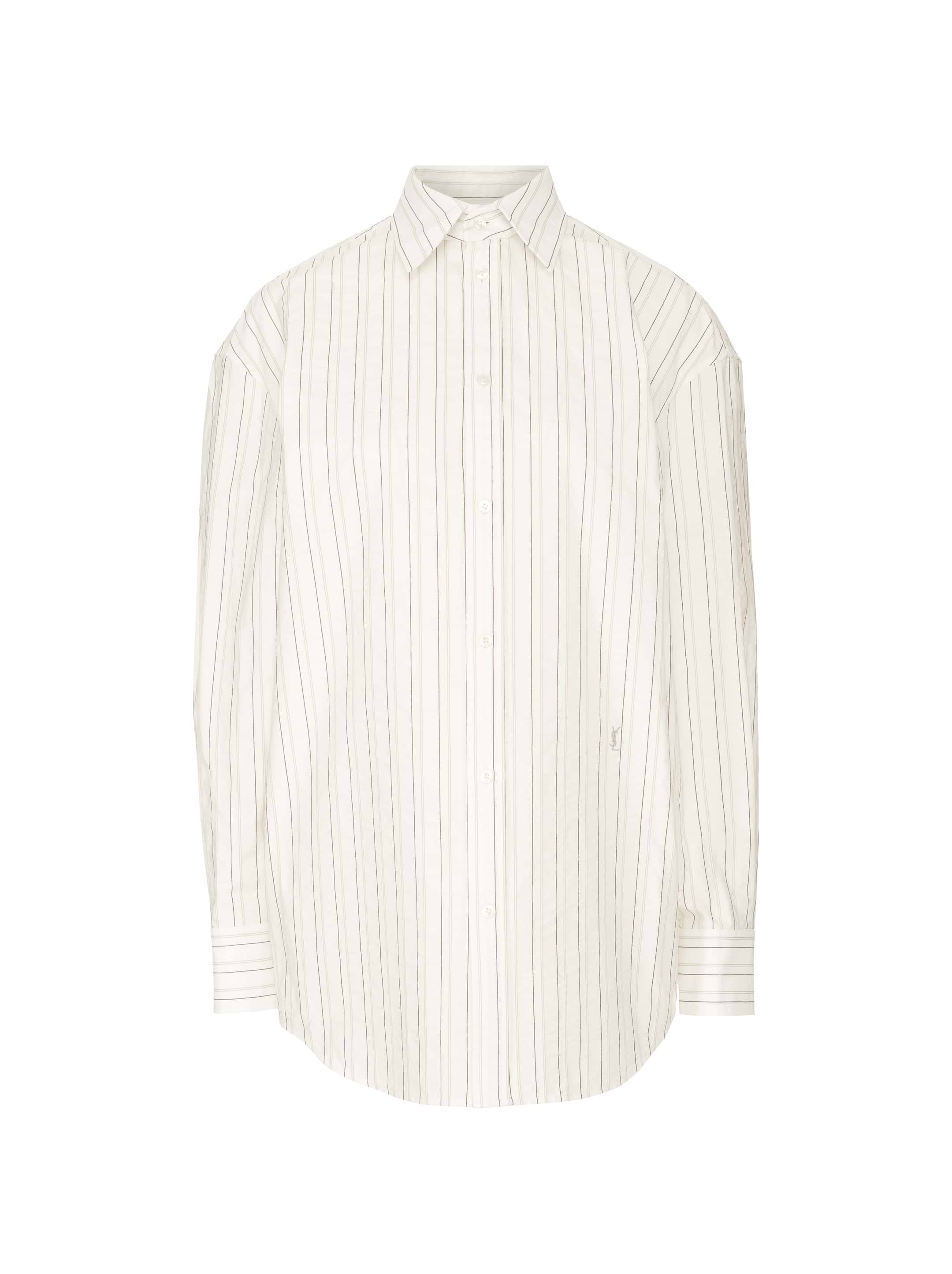 Saint Laurent women's Cotton striped shirt - buy for 579500