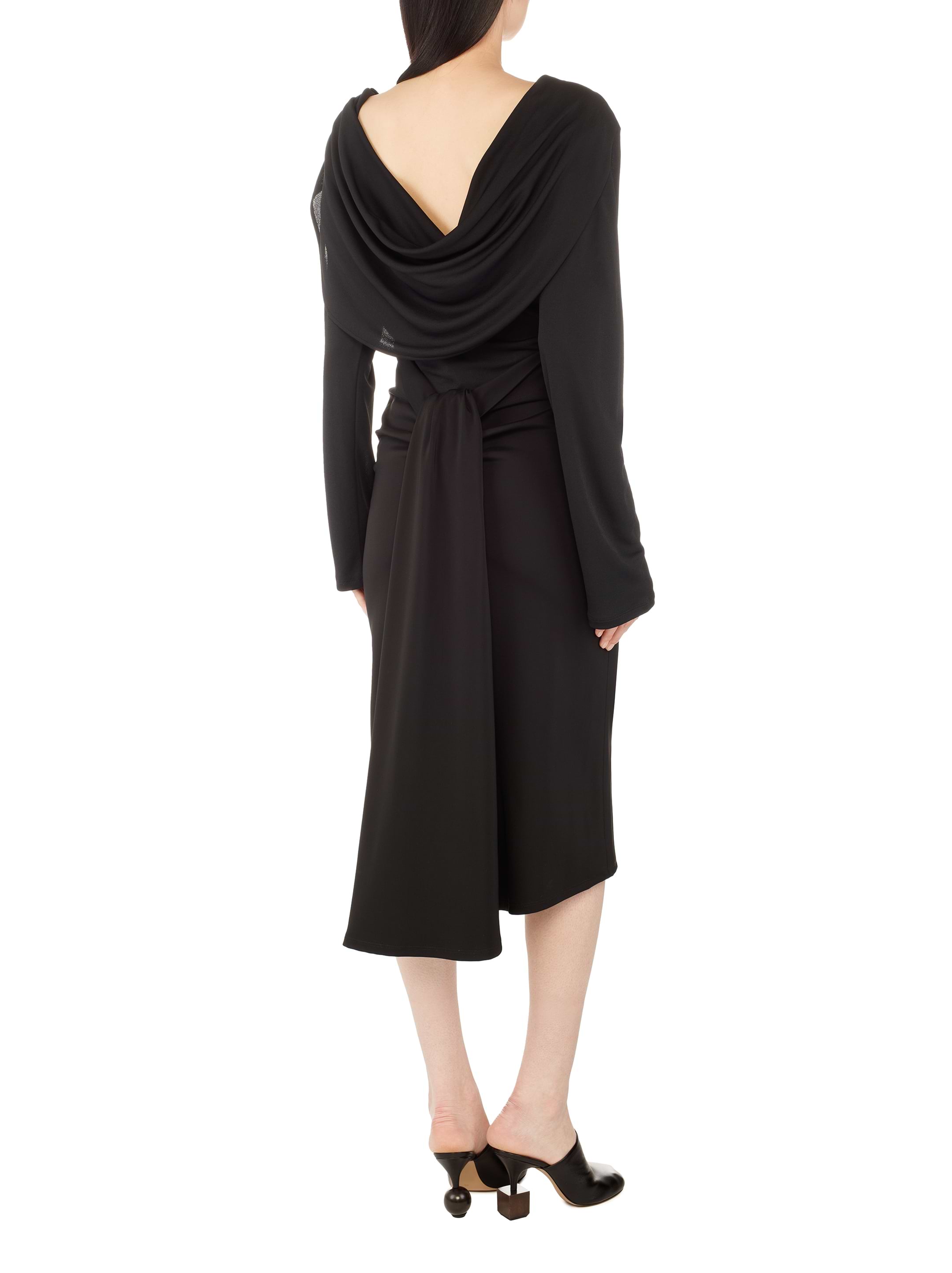 ワンピース JACQUEMUS Women Mid Skirts 233DR079 1495 990 Black Jacquemus women's Viscose blend midi skirt - buy for 261180