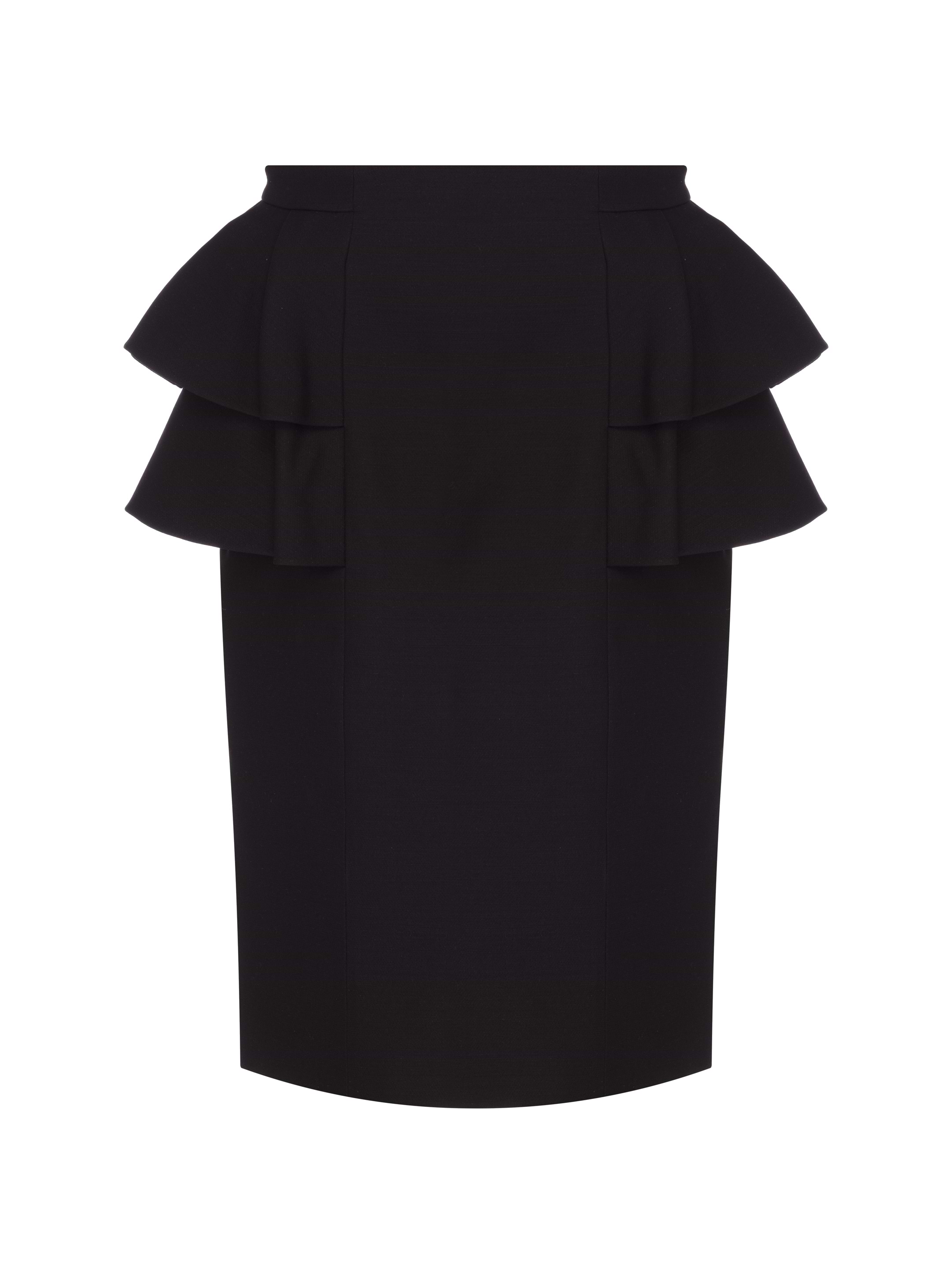 スカート VALENTINO Woman Skirt Black 7B3RADM51CF TB1 Valentino Garavani women's Ruffled midi skirt - buy for