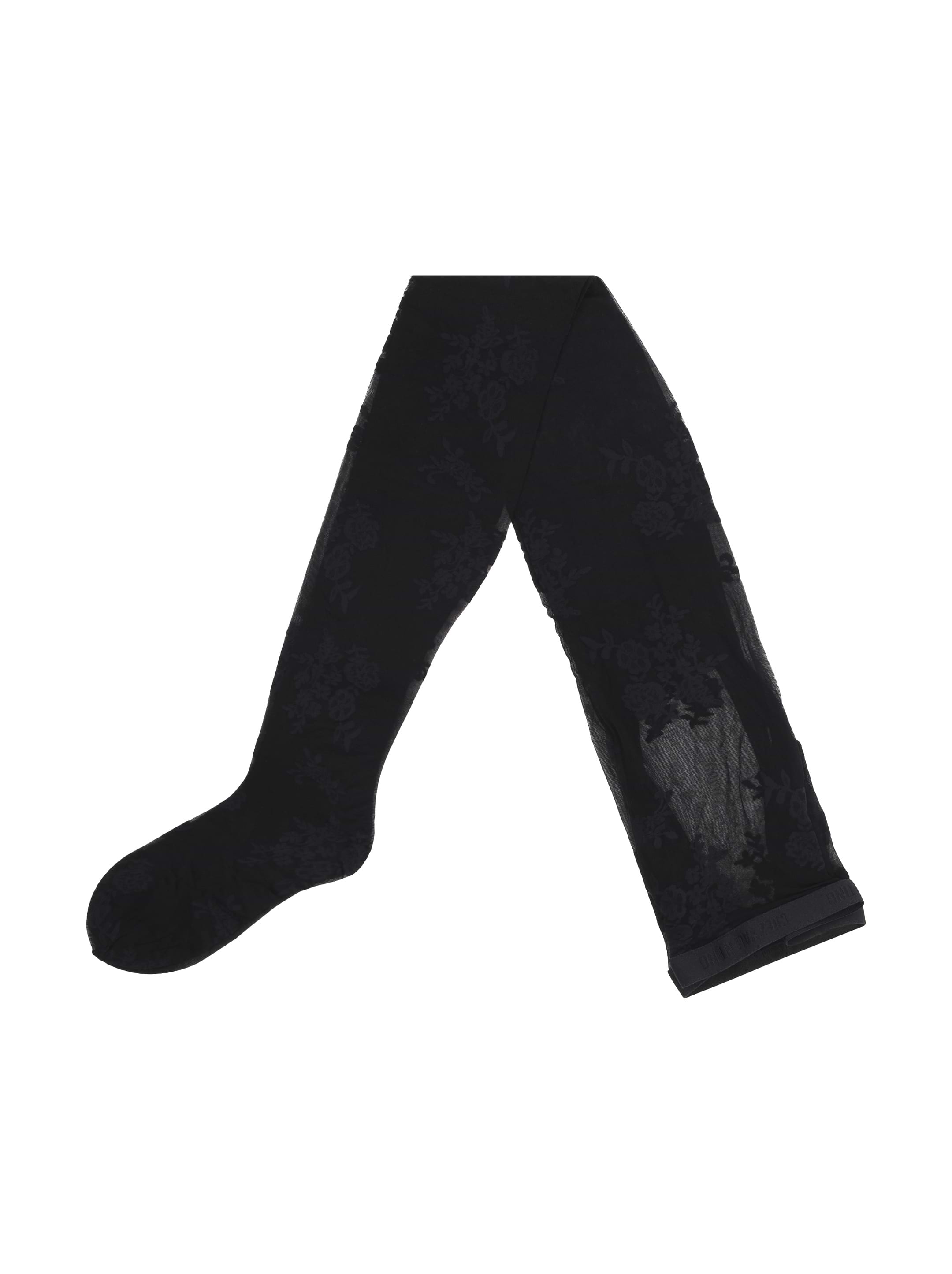 Valentino Garavani women's Nylon tights with embroidery