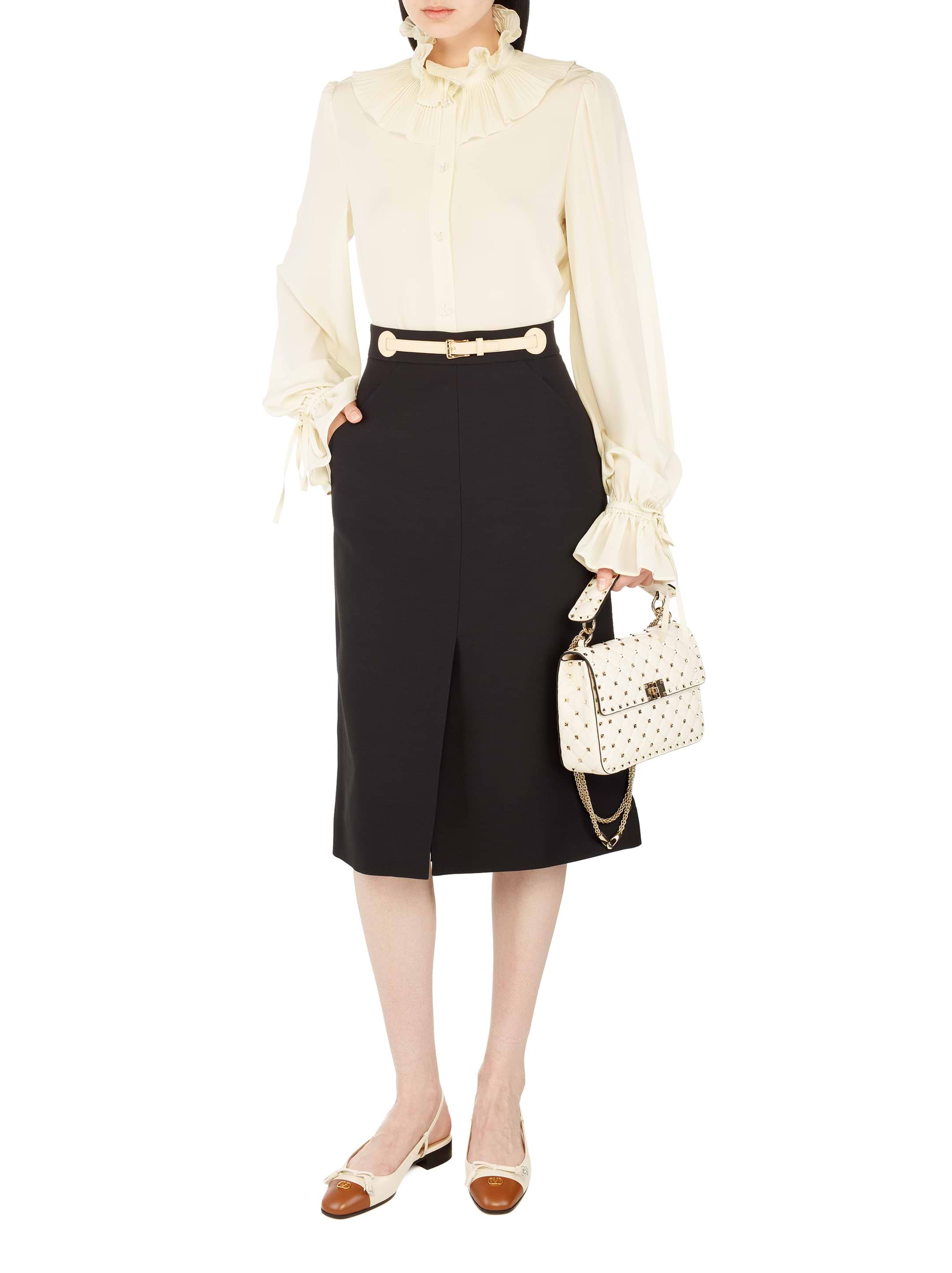 Valentino Garavani women's Woollen midi skirt - buy for
