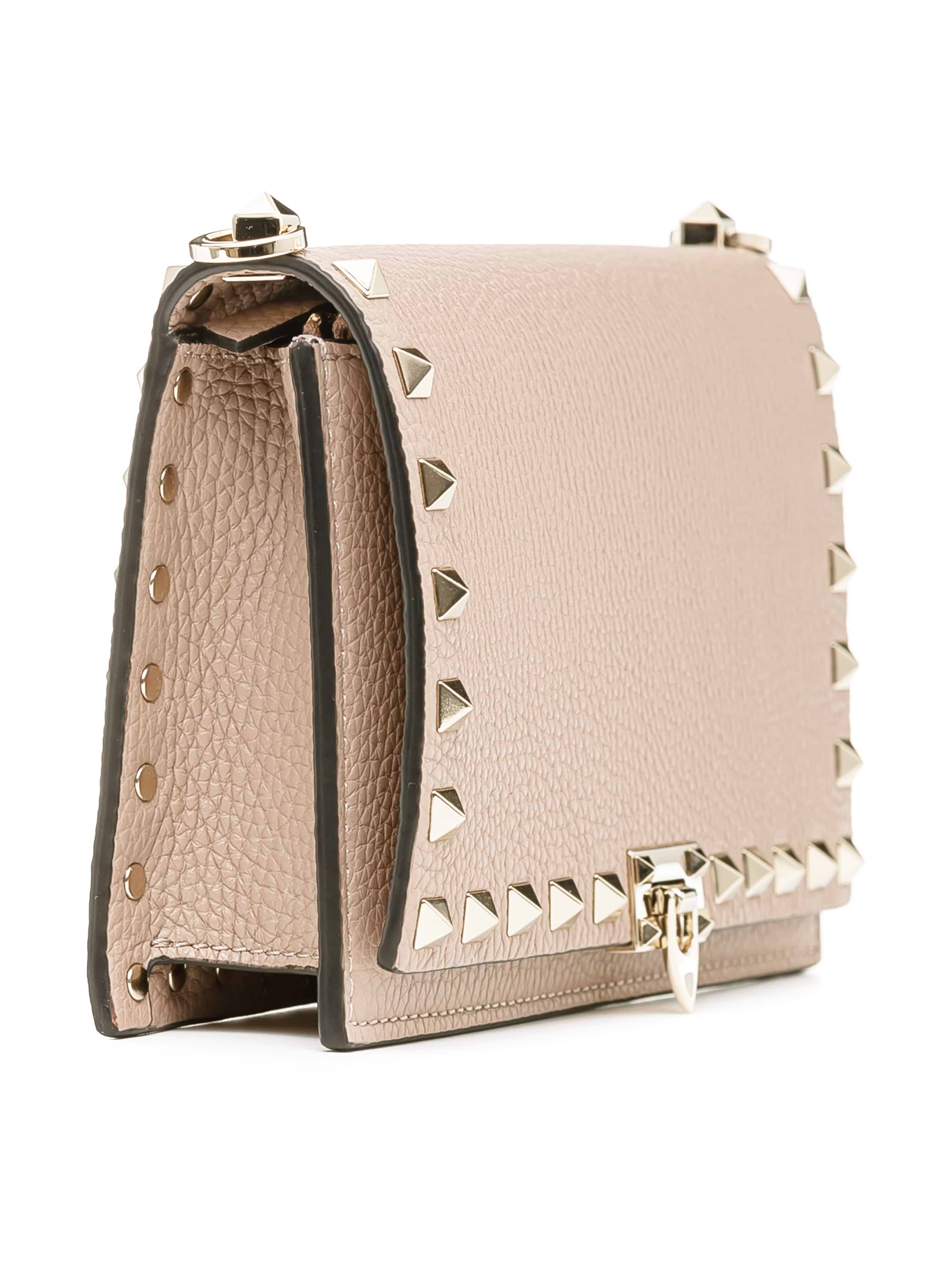 【関税込み】Valentino Garavani 'Rockstud' mini handbag Valentino Garavani Rockstud mini bag for Women - Gold in UAE