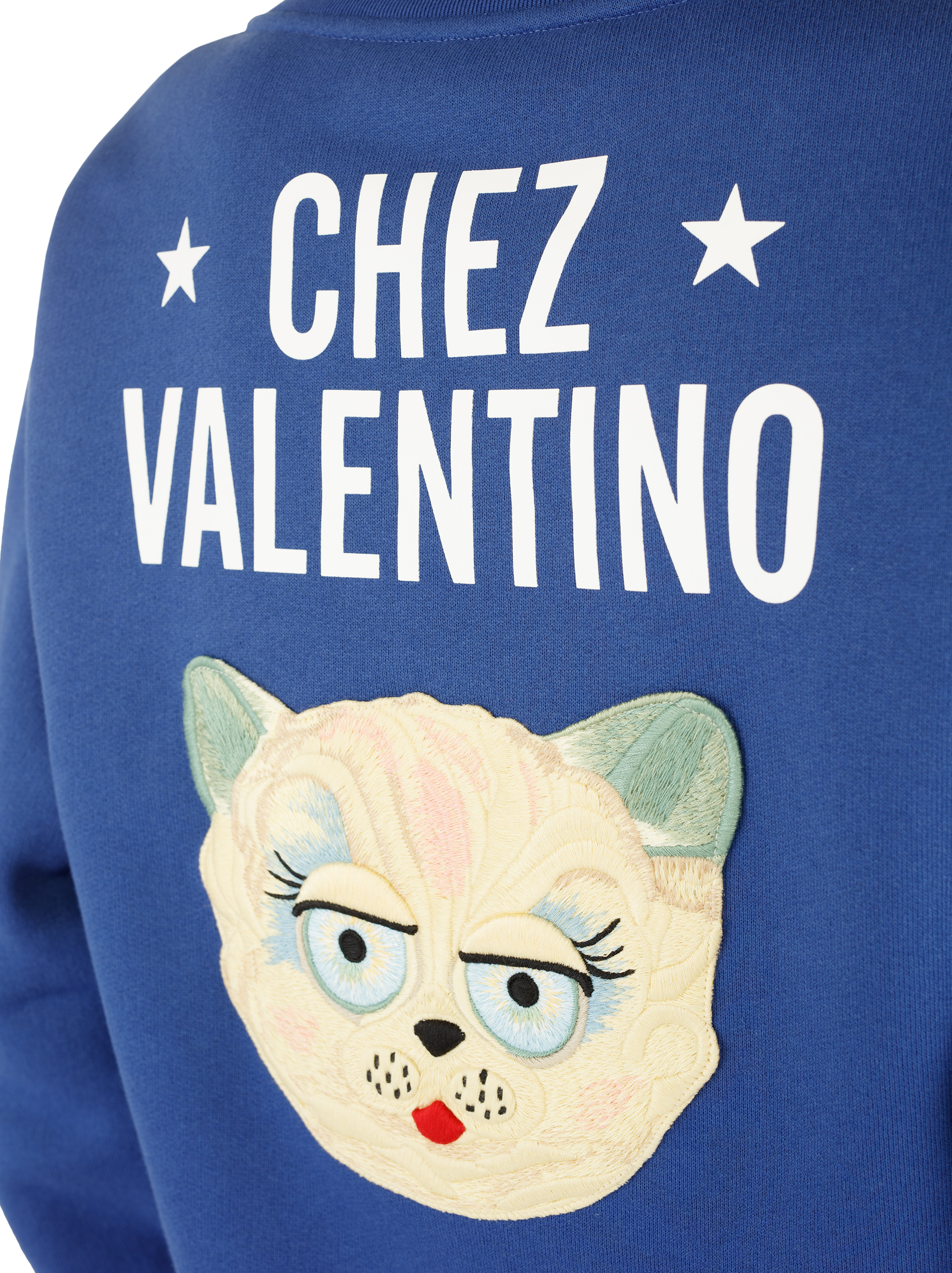 【VALENTINO】CAT EMBROIDERED HOODIE Valentino Garavani Le Chat de la Maison: Valentino Cat Bag