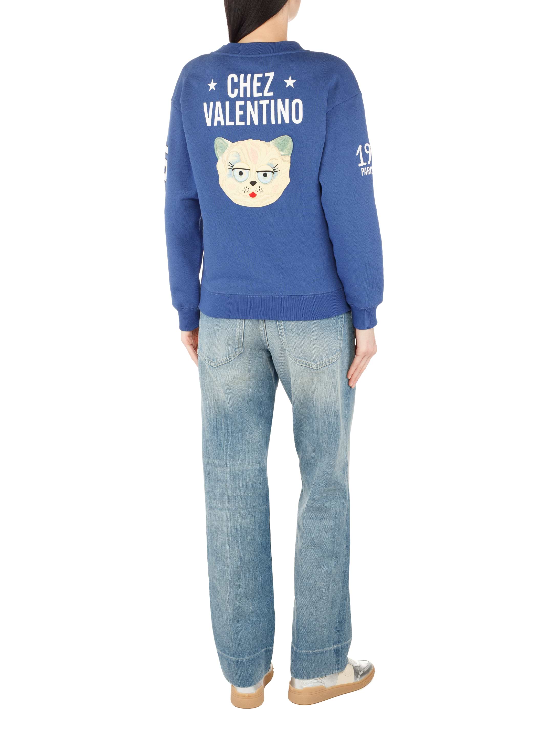 Valentino Garavani women's Cotton logo sweatshirt - buy for