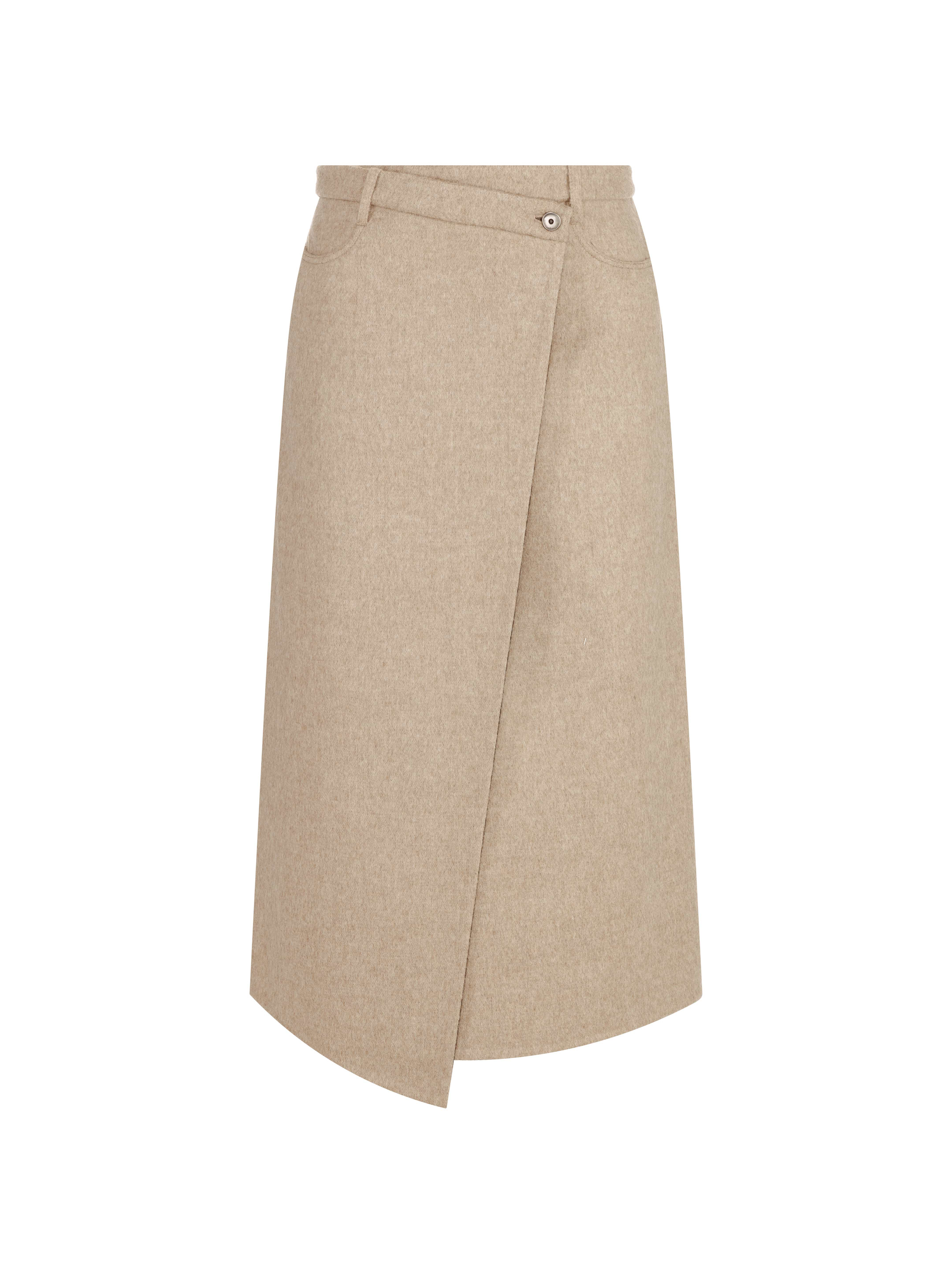 BRUNELLO CUCINELLI Woman Skirt Beige MD527G3329 C002 BRUNELLO CUCINELLI Woman Skirt Beige MD527G3329 C002