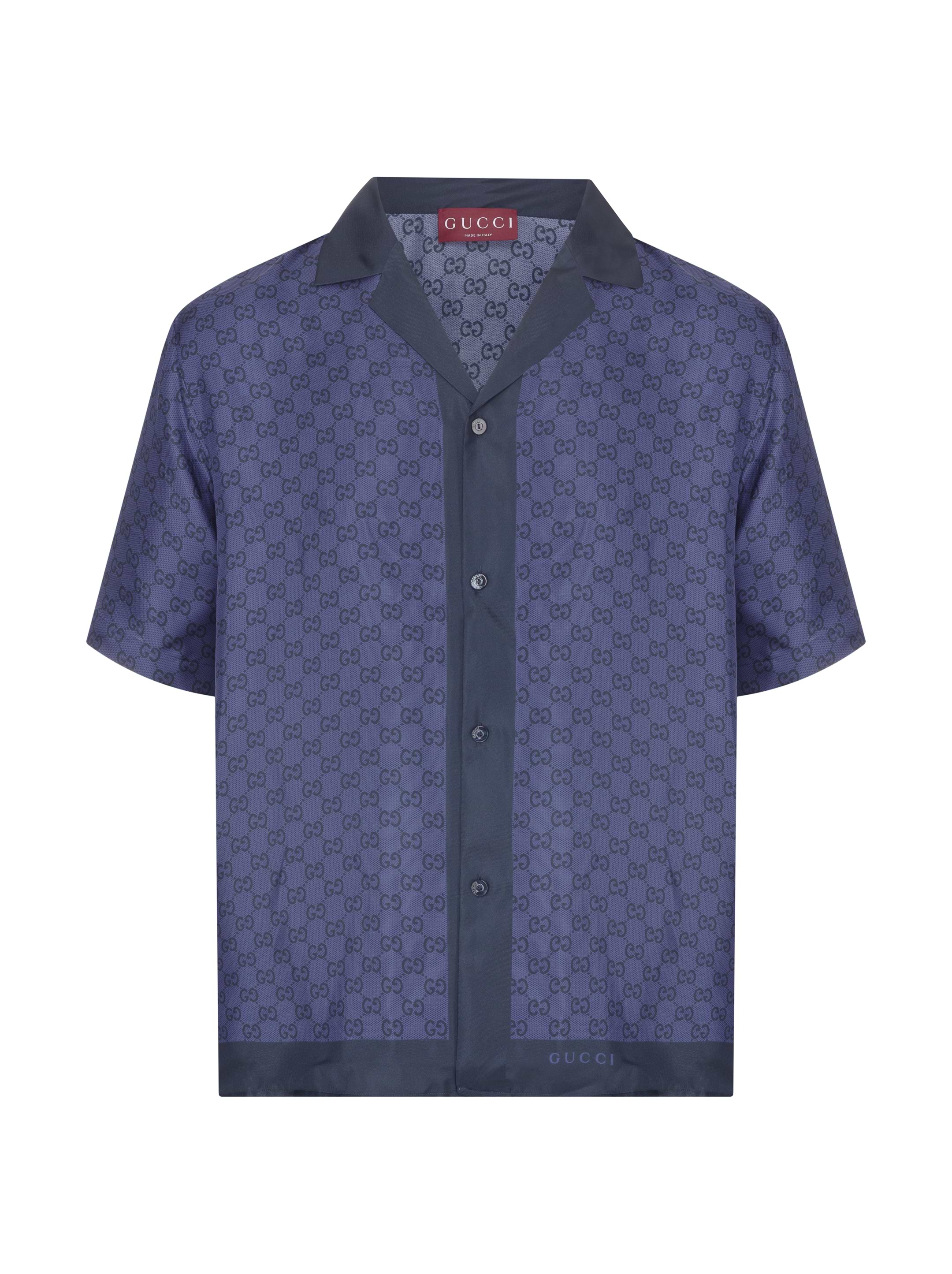 Gucci men's Silk shirt with a monogram - buy for 733600 KZT