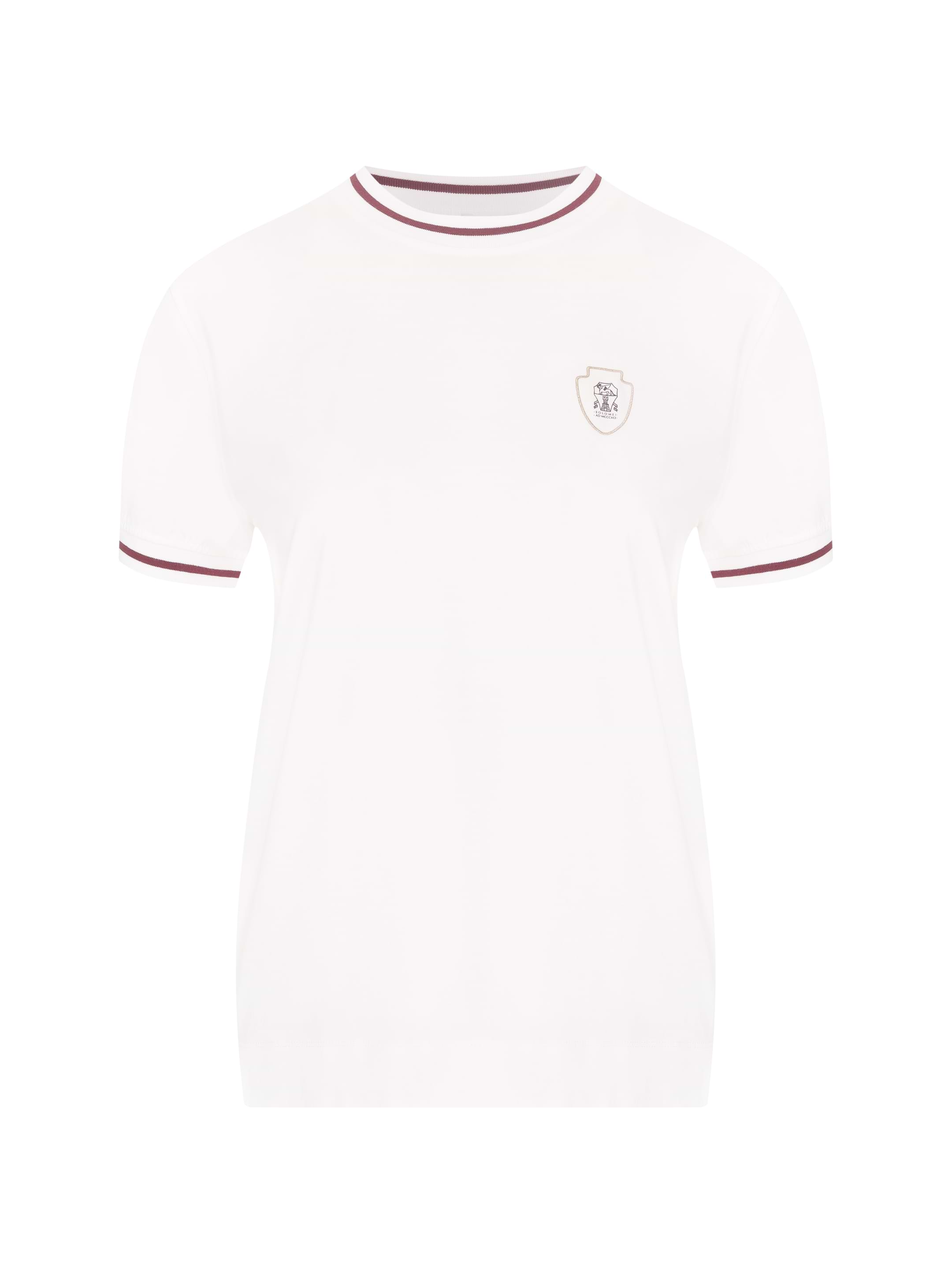 Brunello Cucinelli women's Logo cotton t-shirt - buy for Brunello Cucinelli women's Logo cotton t-shirt - buy for