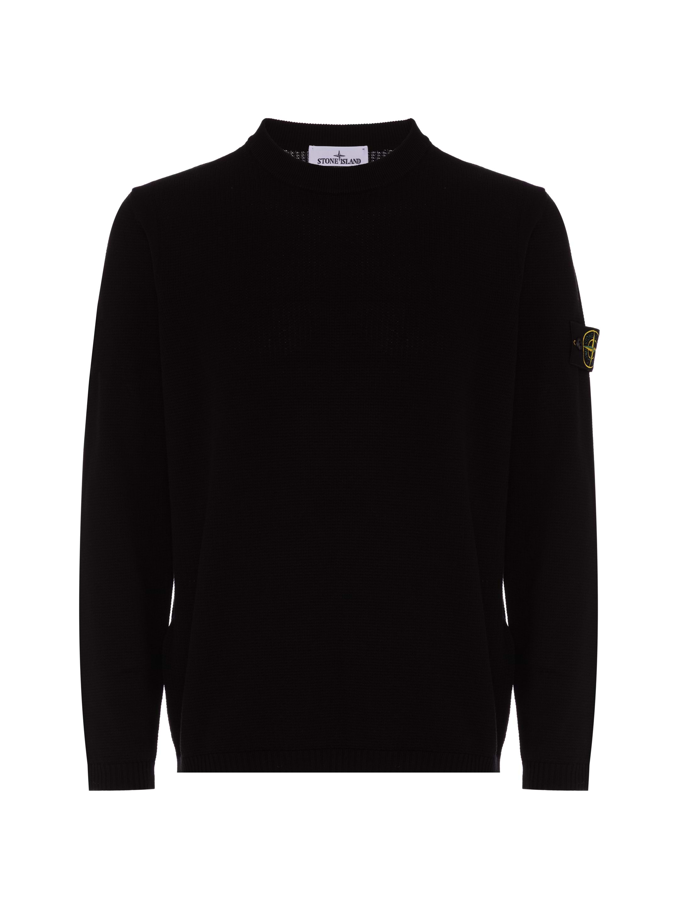 Stone Island men's Knitted jumper with logo - buy for 326600 KZT
