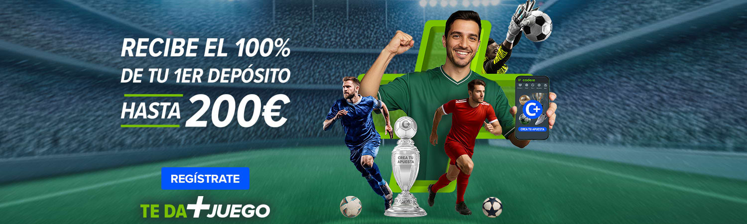 bono bienvenida codere España apuestas deportivas