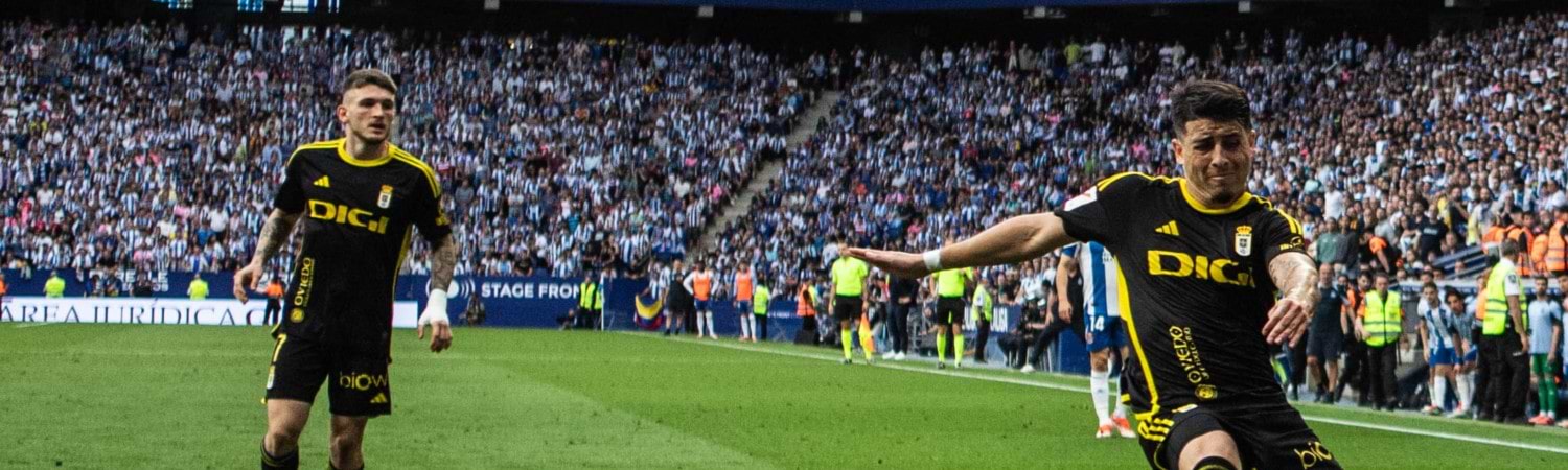 Almería vs Oviedo play off de ascenso a Primera