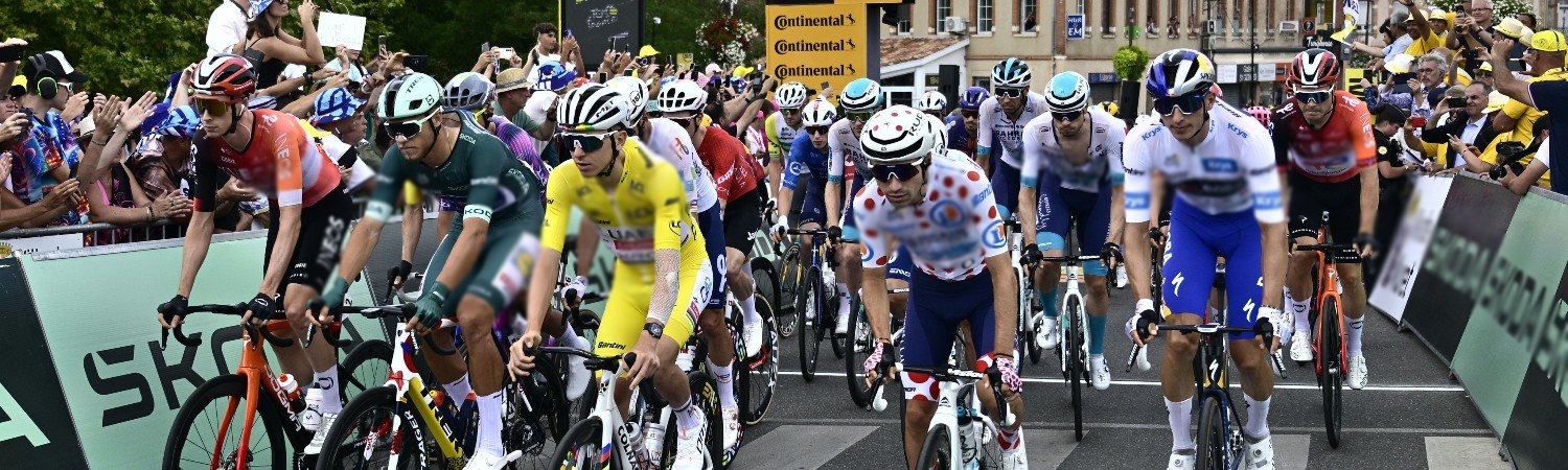 Tadej Pogacar en el Tour de Francia 2025