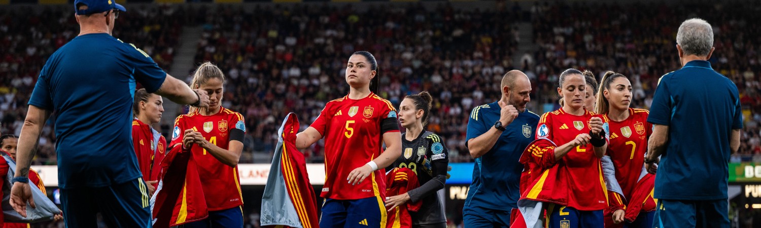 encuentro de España vs Bélgica de Eurocopa Femenina