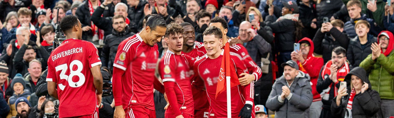 Liverpool vs Leeds de premier league 2025