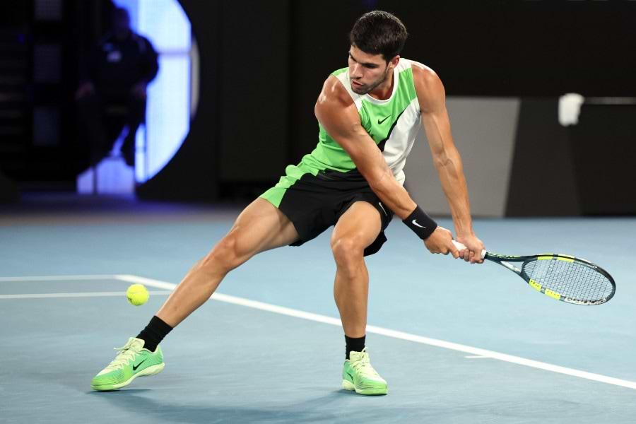 carlos alcaraz en semifinales del Open de Australia 2026