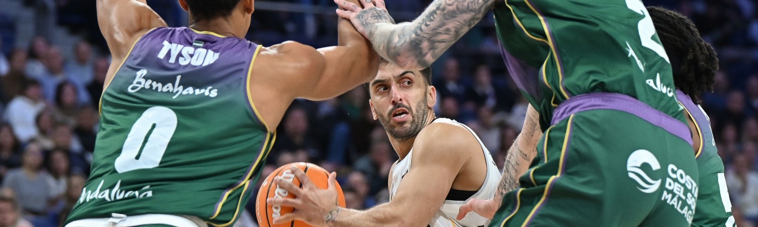 Real Madrid vs Unicaja Copa del Rey de la ACB en España