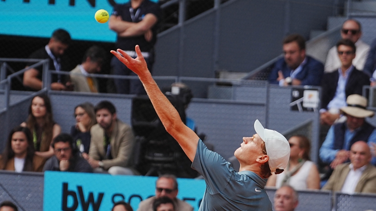 Jannik Sinner en el Masters 1000 de Roma 2026