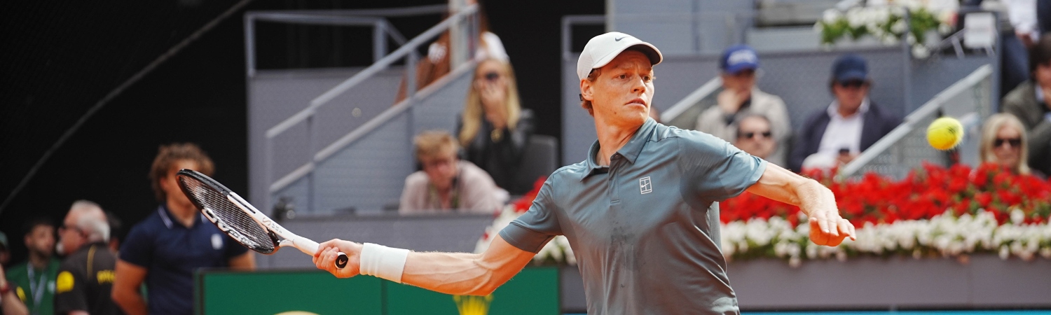 Jannik Sinner en el Masters 1000 de Roma