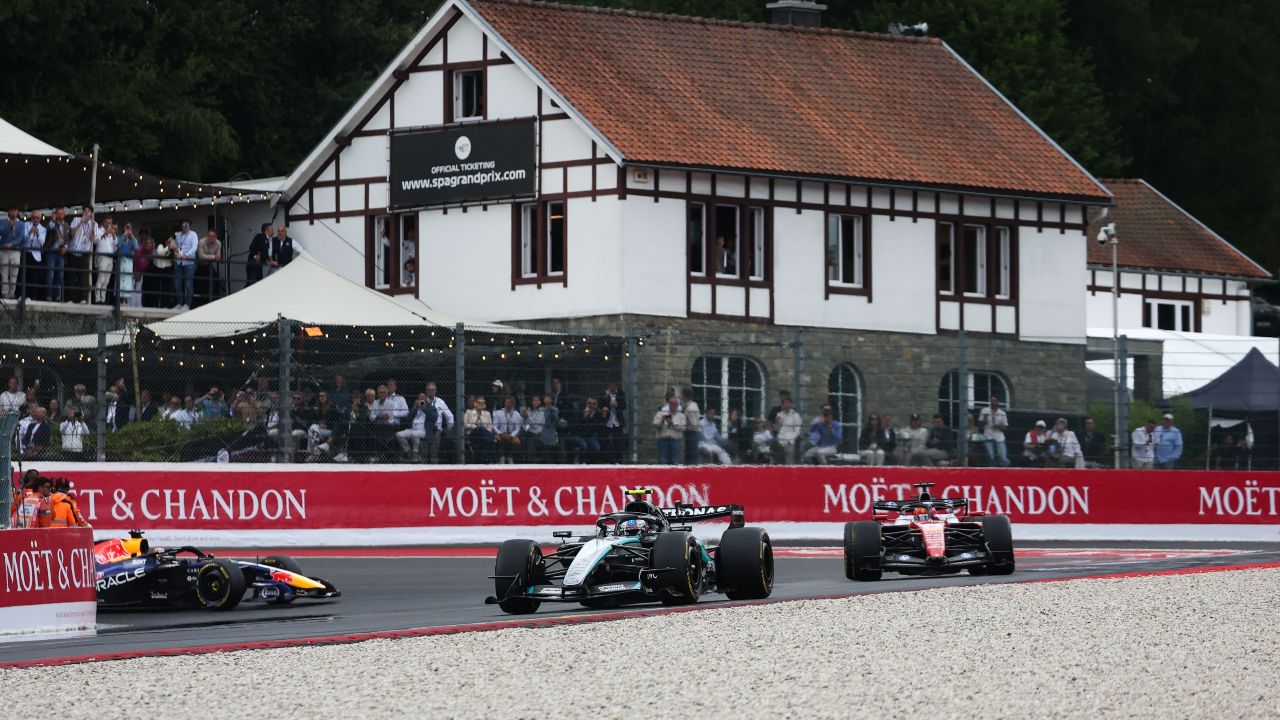 Spa-Francorchamp CP de Bélgica fórmula 1