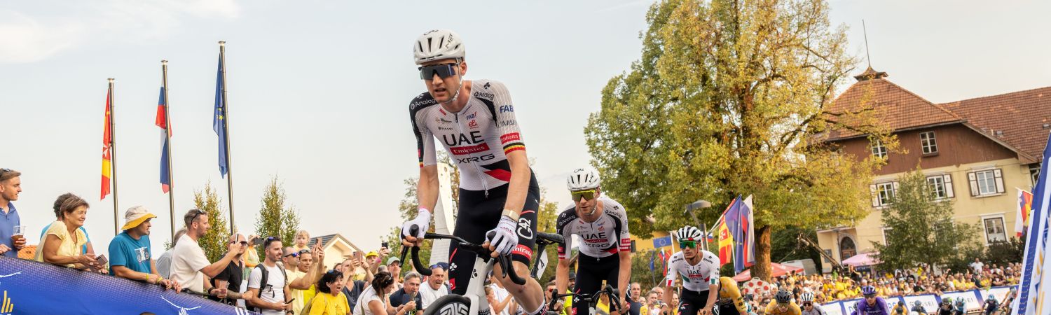 Tadej Pogacar en la vuelta de españa 2026